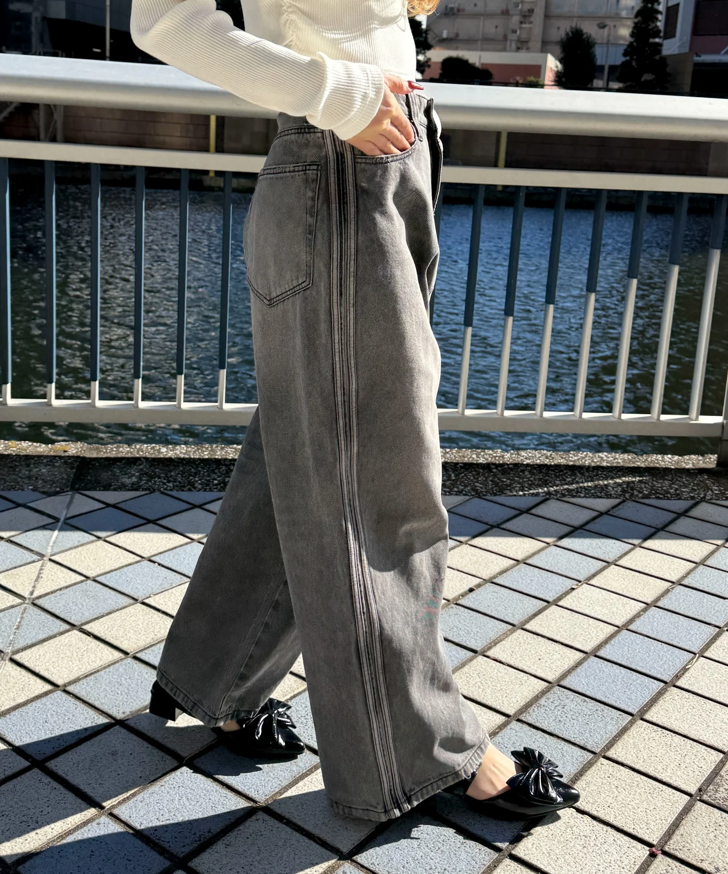 ダブルリボンポインテッドシューズ - Image 11