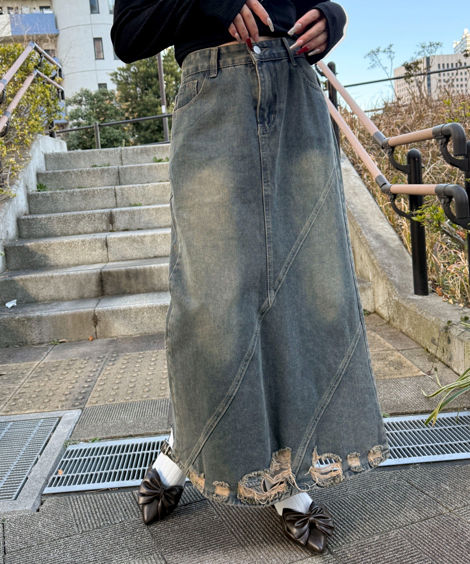 ダブルリボンポインテッドシューズ - Image 7