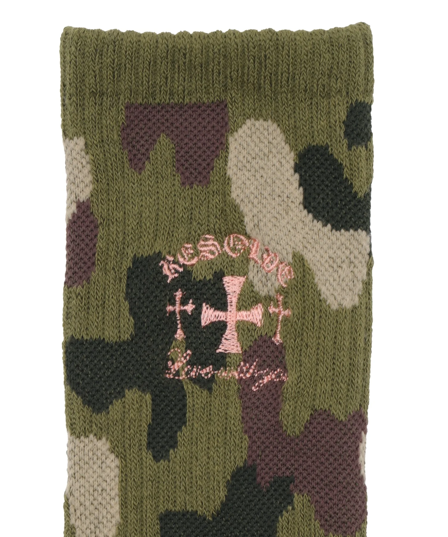 バック刺繍底パイルクルーソックス(23-25cm) - Image 8