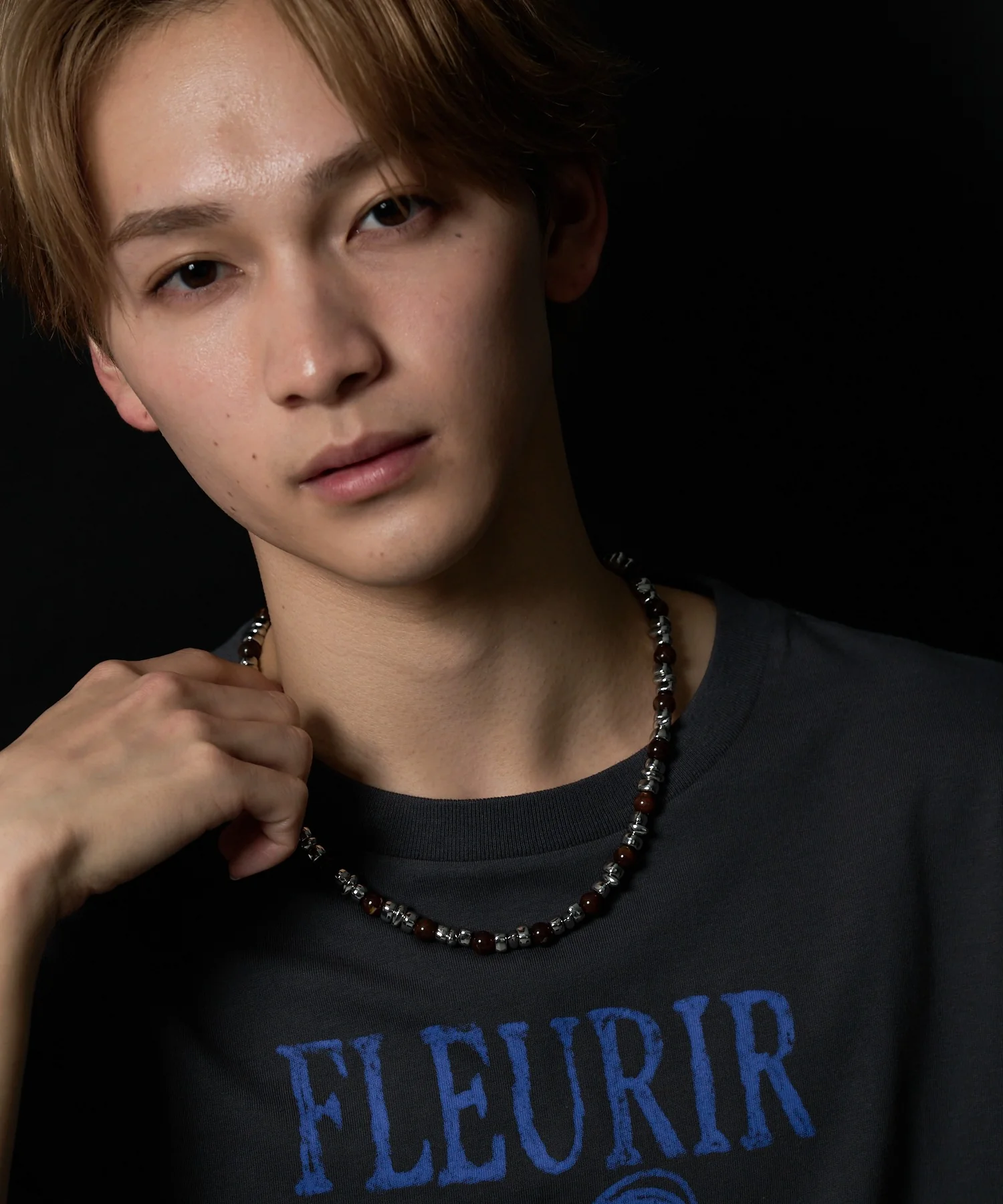 Mクラックデザインネックレス - Image 11