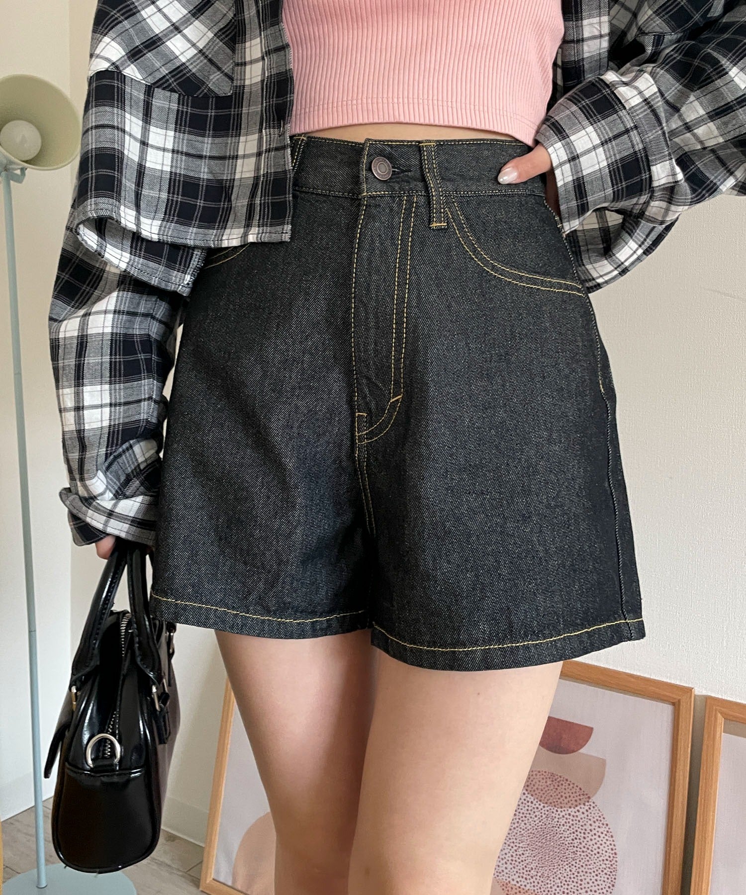 デニムショートパンツ - Image 4