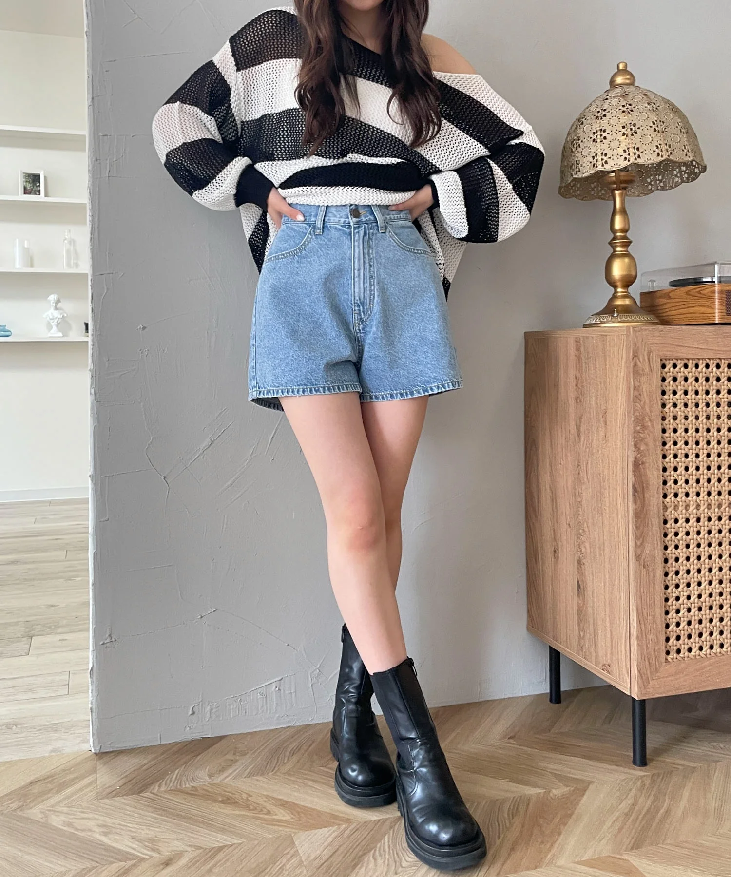 デニムショートパンツ - Image 6