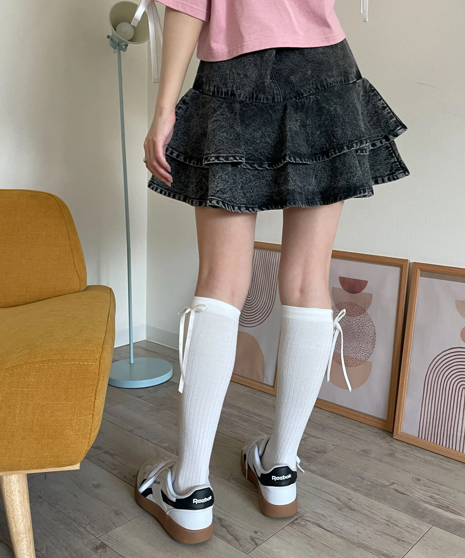 デニムフリルミニスカート - Image 15