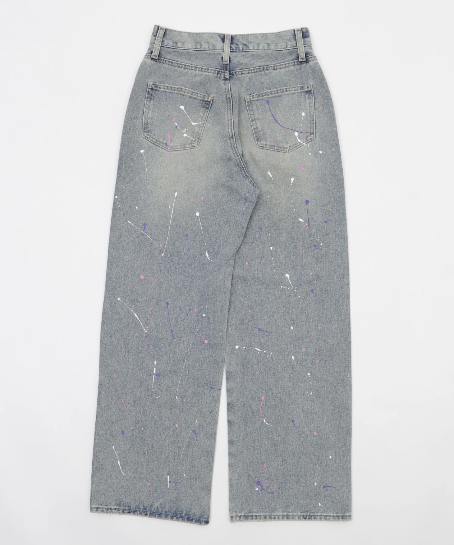 ペイントストレートデニムパンツ - Image 12