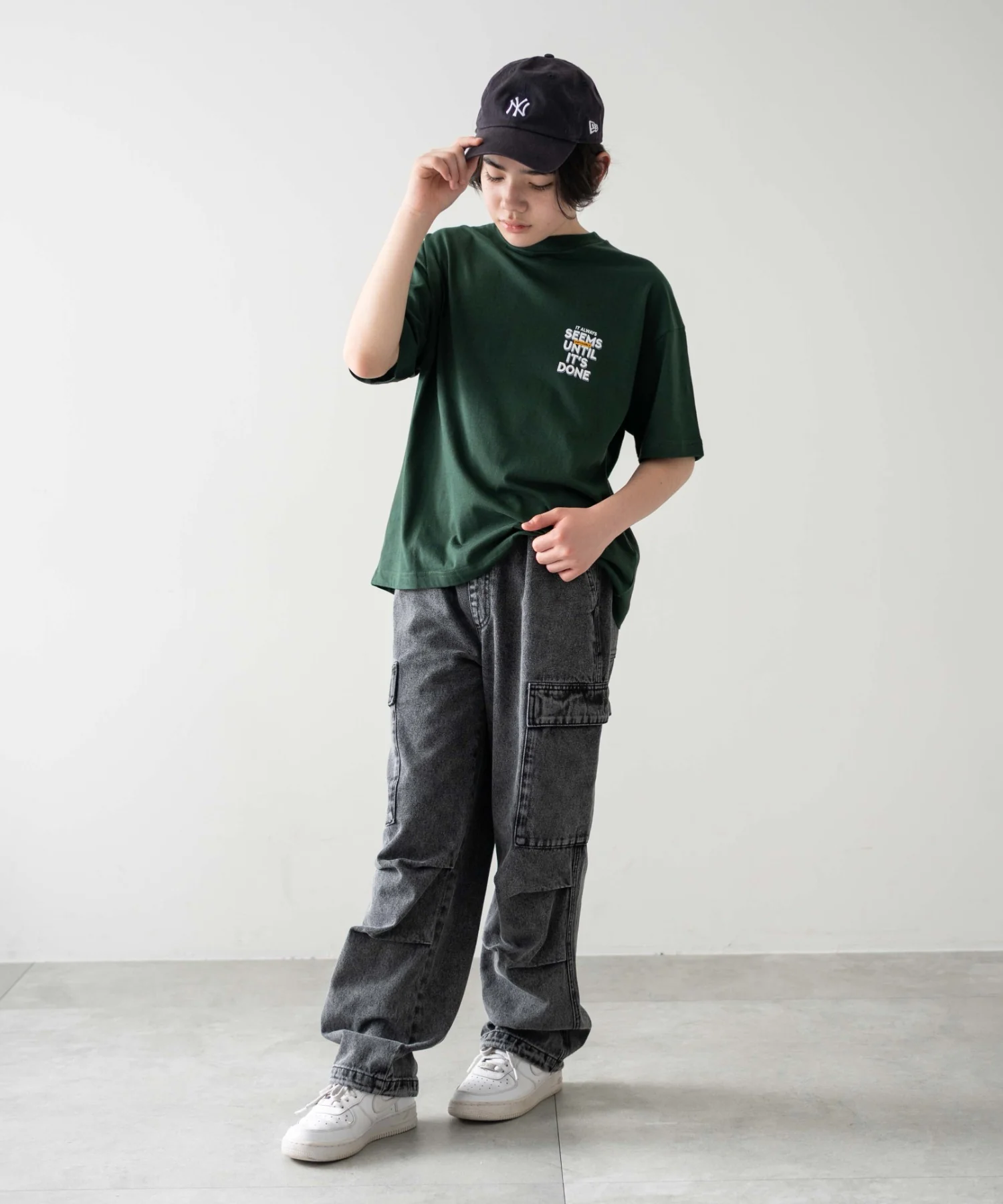 デニムイージーカーゴパンツ(JUNIOR) - Image 16