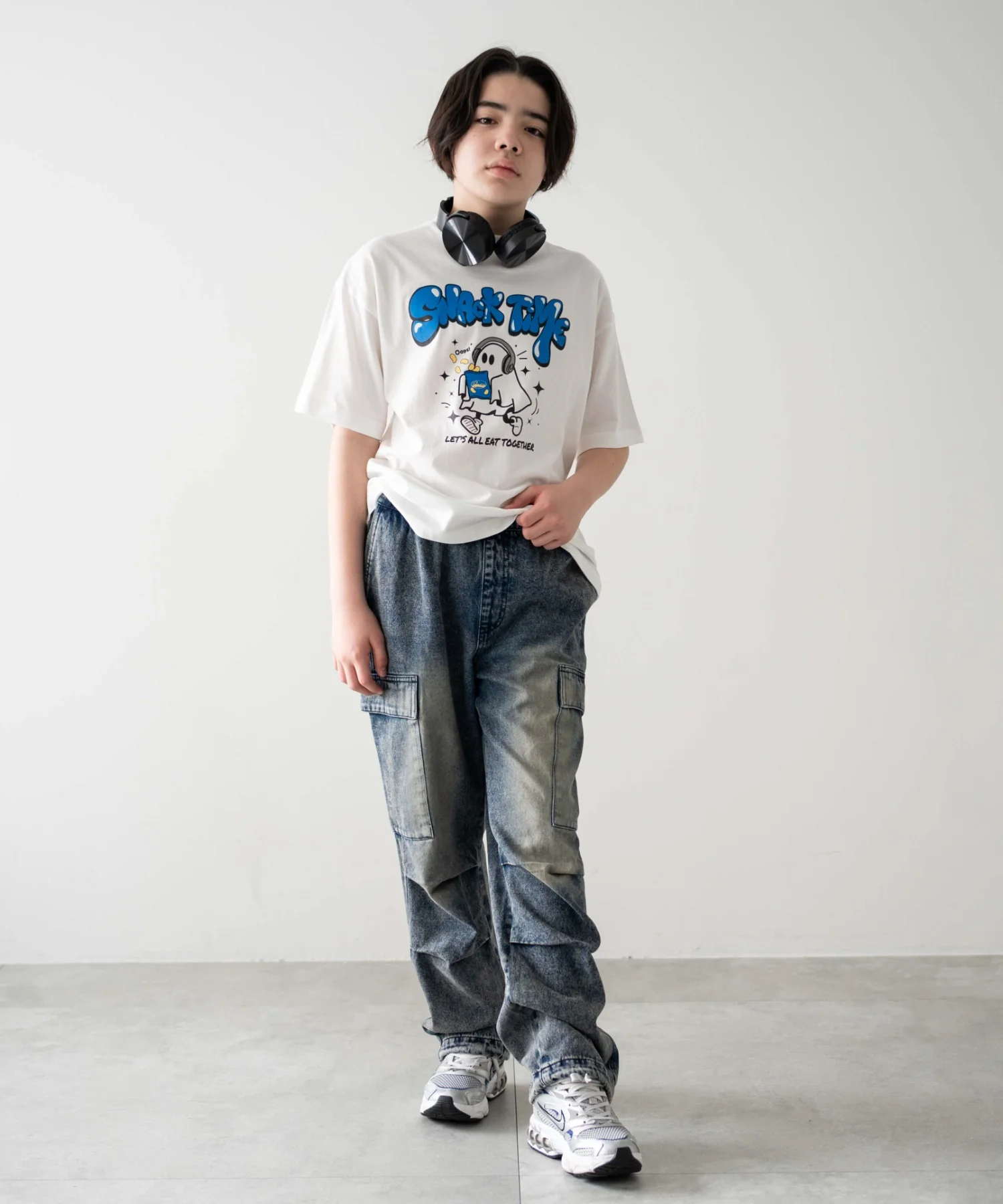 デニムイージーカーゴパンツ(JUNIOR) - Image 3