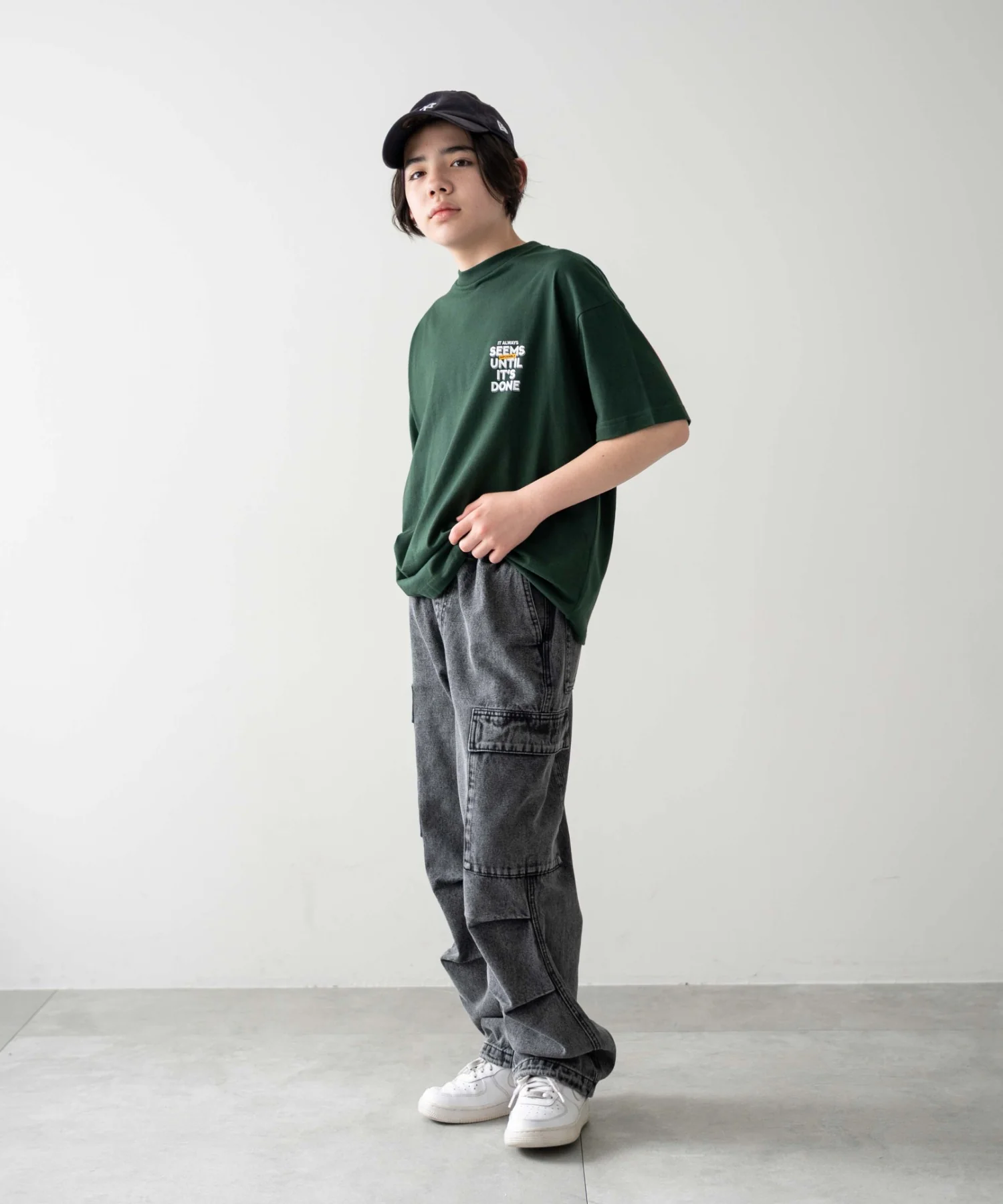 デニムイージーカーゴパンツ(JUNIOR) - Image 4