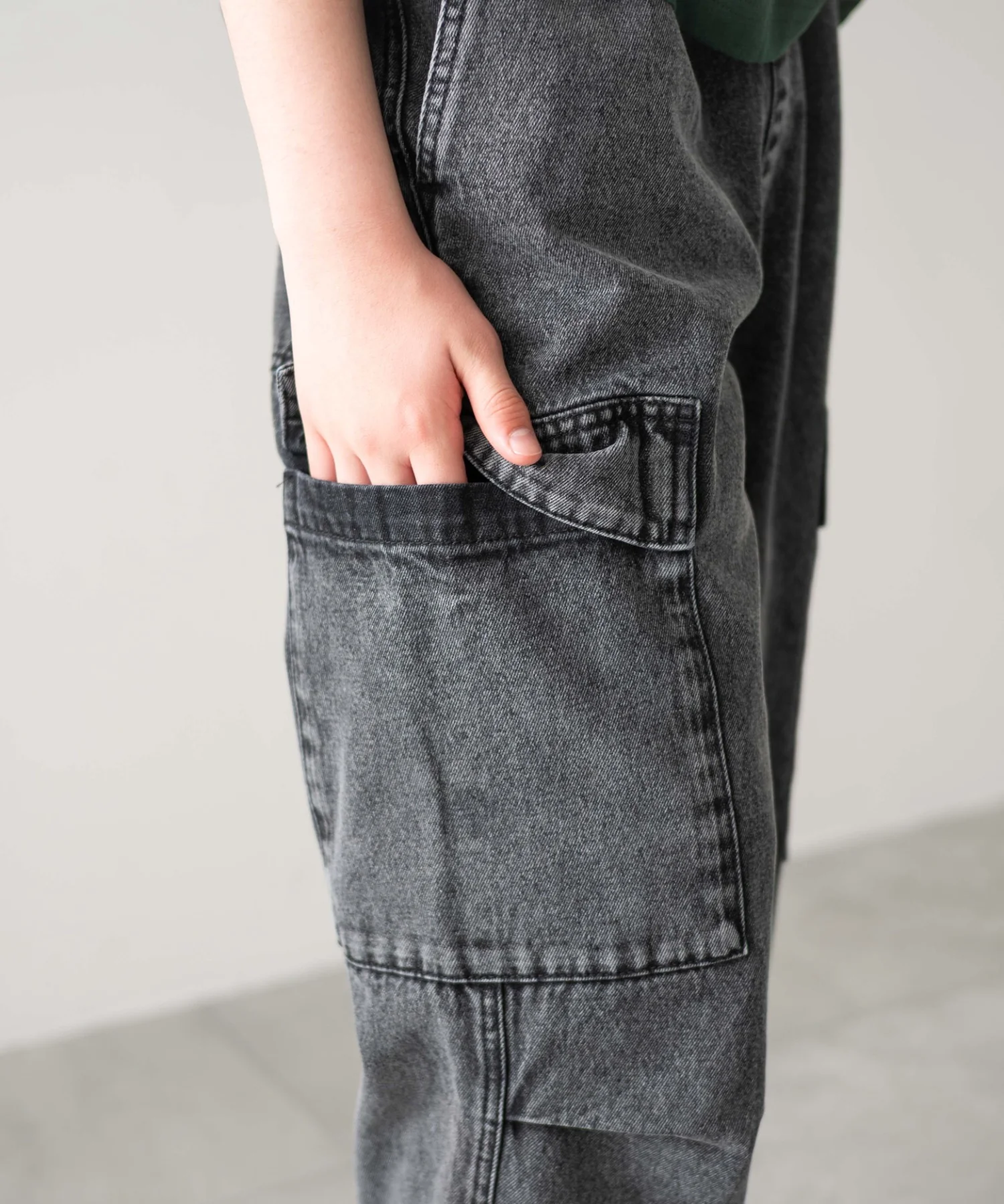 デニムイージーカーゴパンツ(JUNIOR) - Image 6