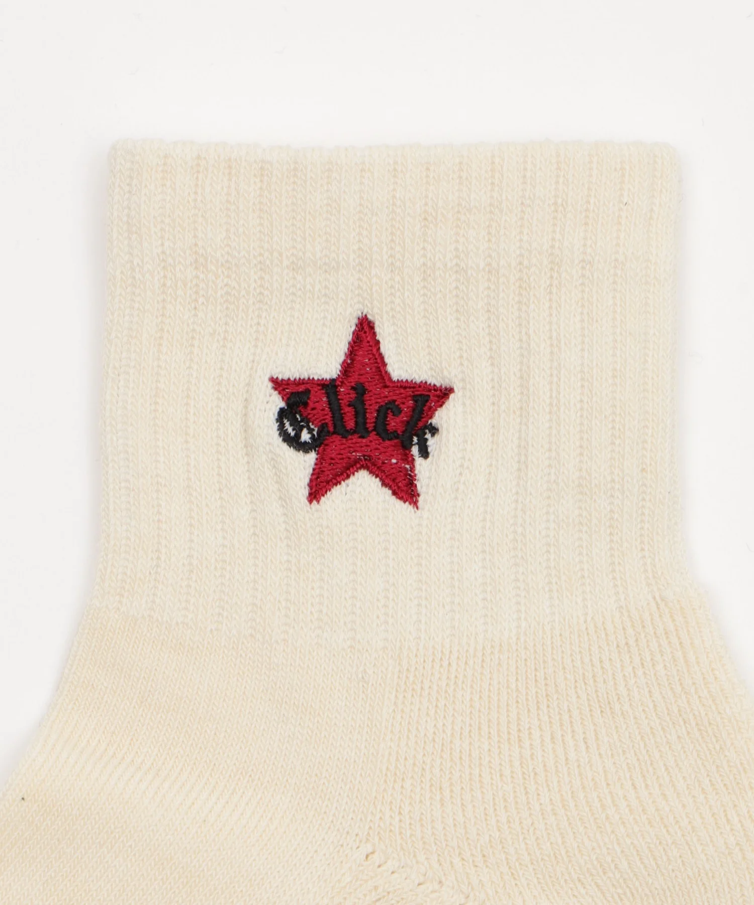 スター刺繍アンクルパイルソックス(23-25cm) - Image 6