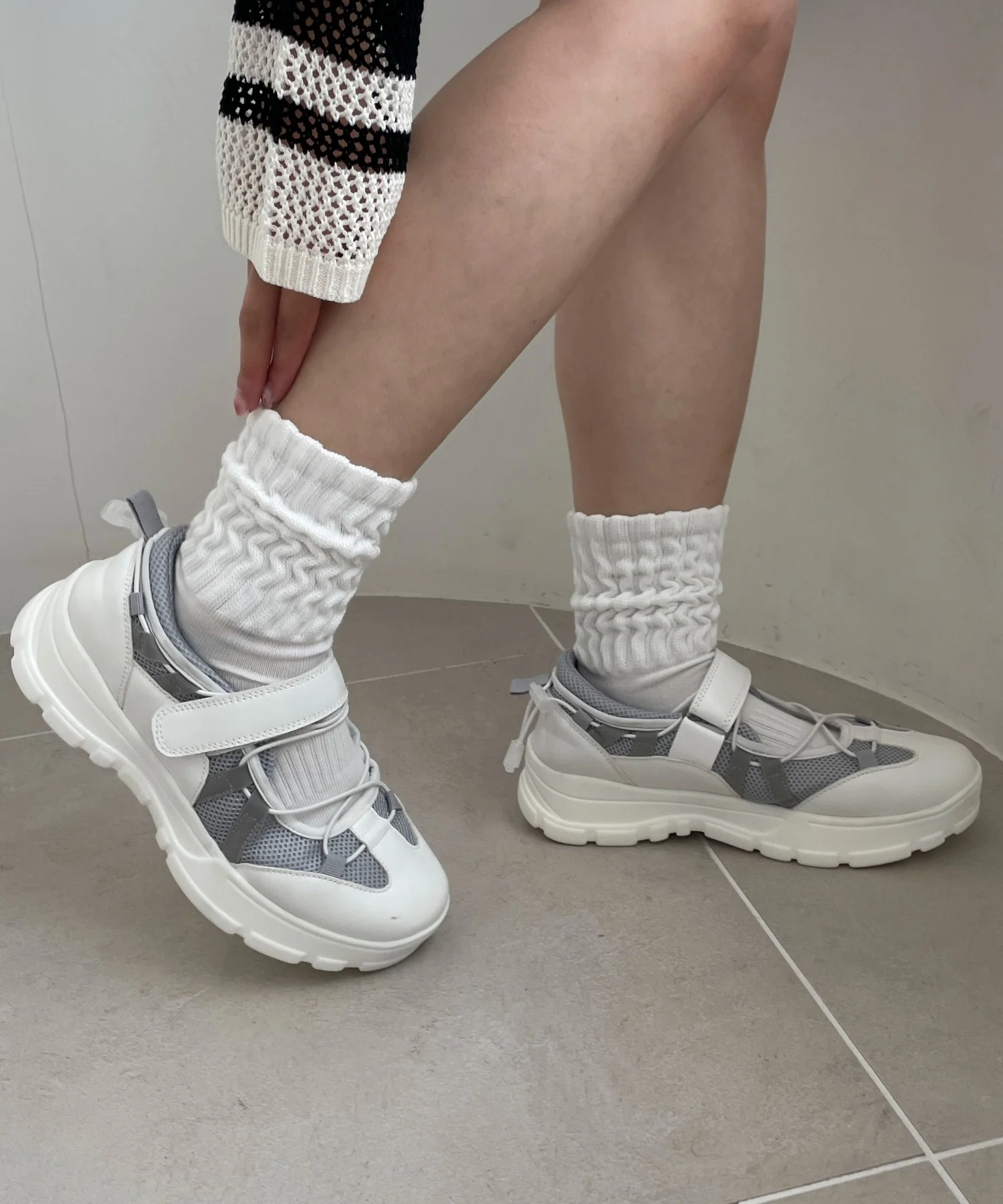 ドローコードベルクロシューズ - Image 12