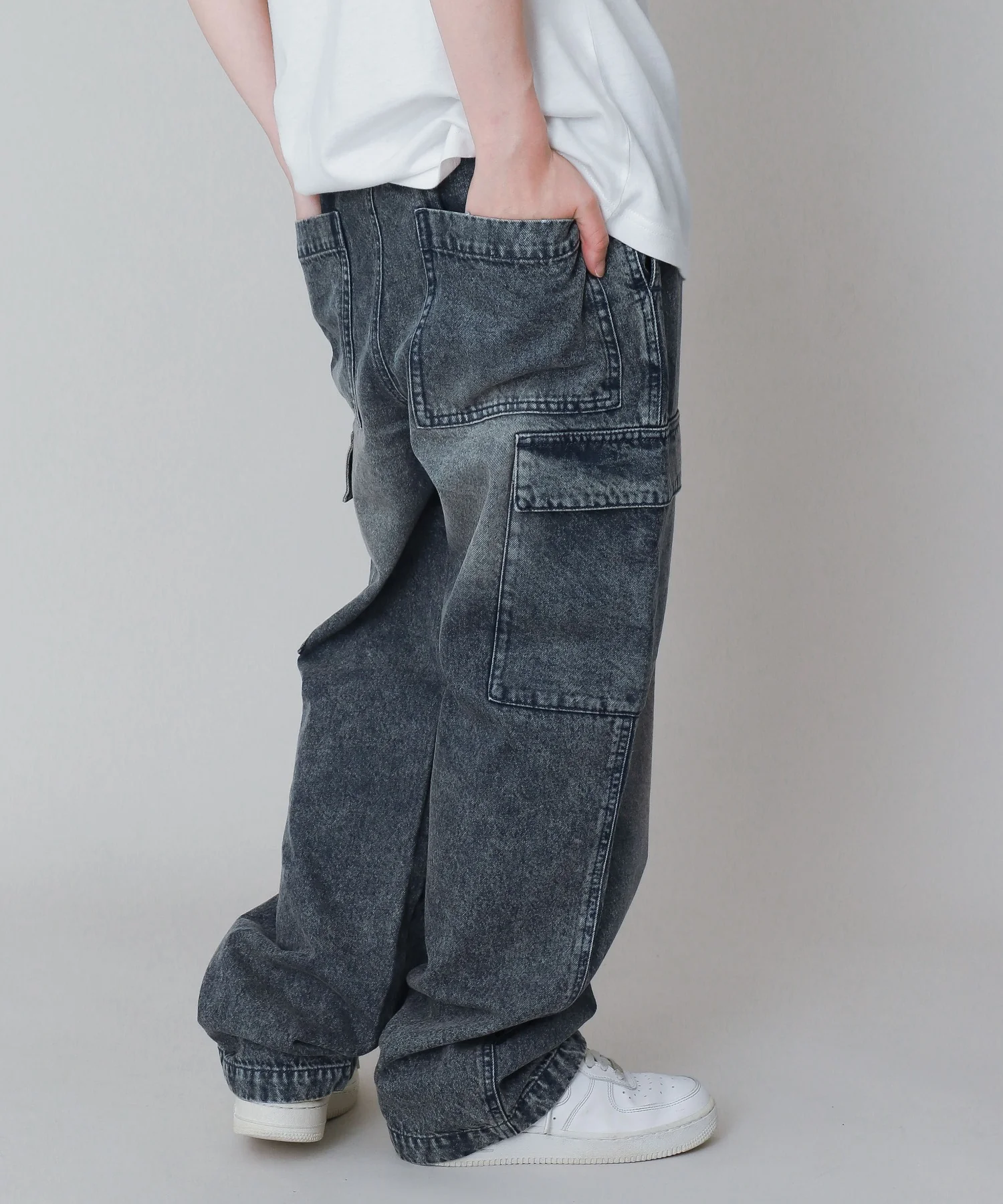 デニムイージーカーゴパンツ（JUNIOR） - Image 9