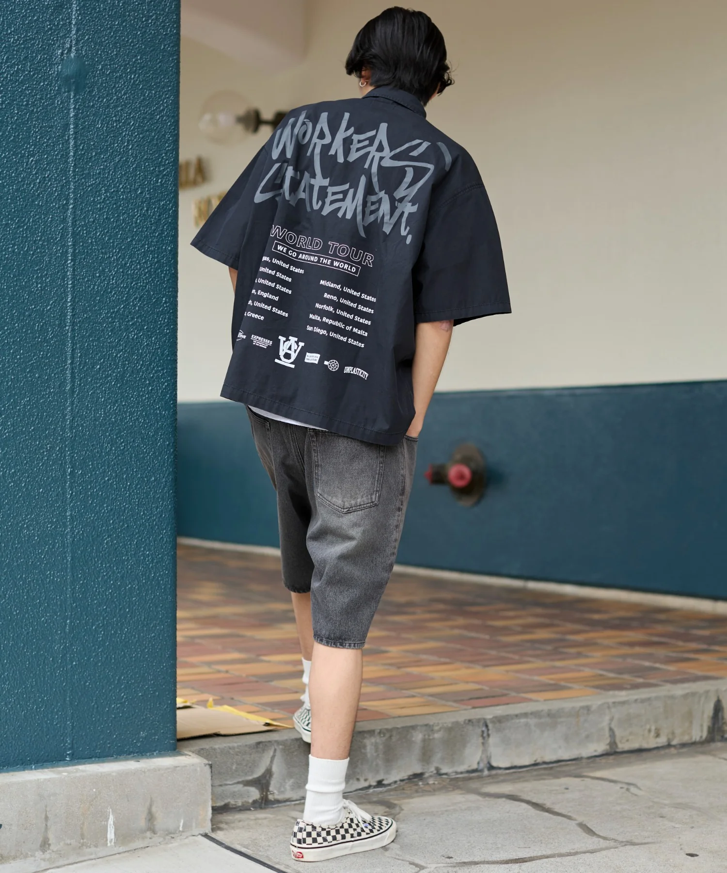 ミリタリーハーフスリーブシャツ - Image 7