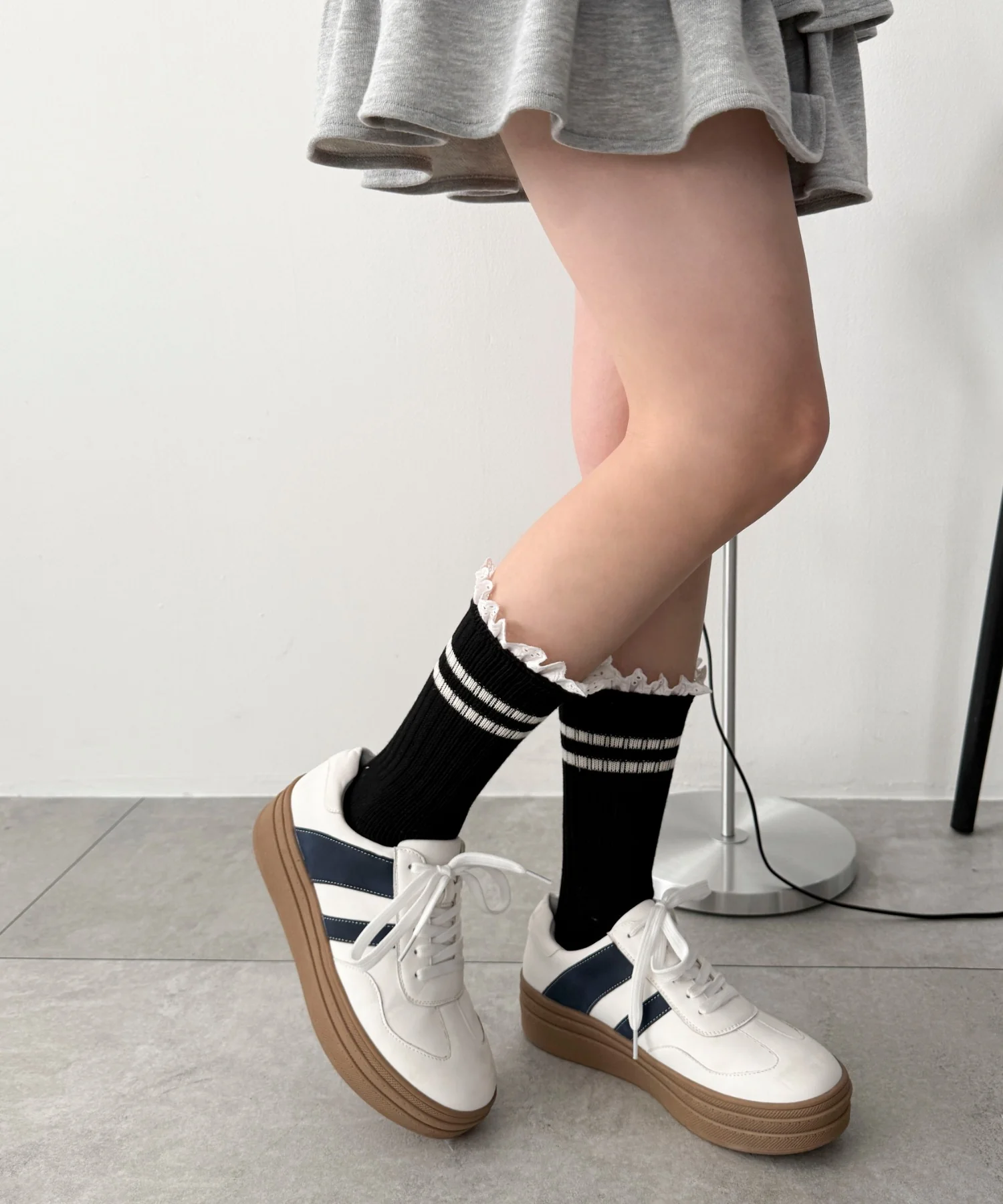 レースラインソックス(23-25cm) - Image 5