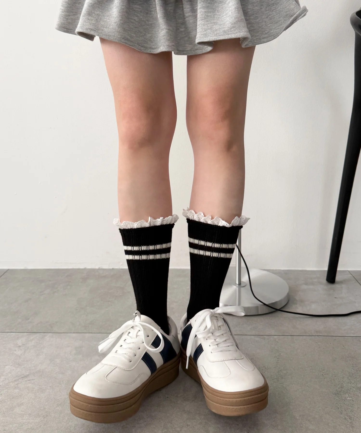レースラインソックス(23-25cm) - Image 6