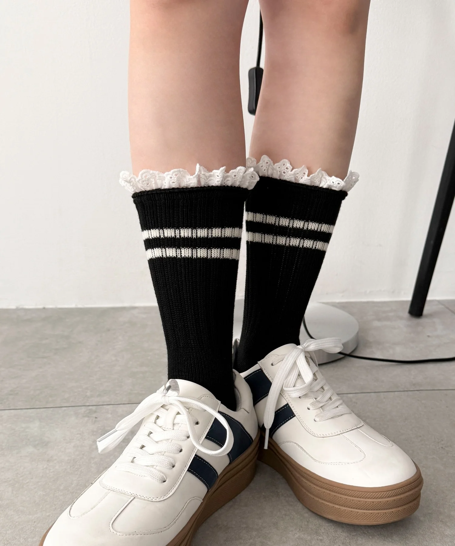 レースラインソックス(23-25cm) - Image 7