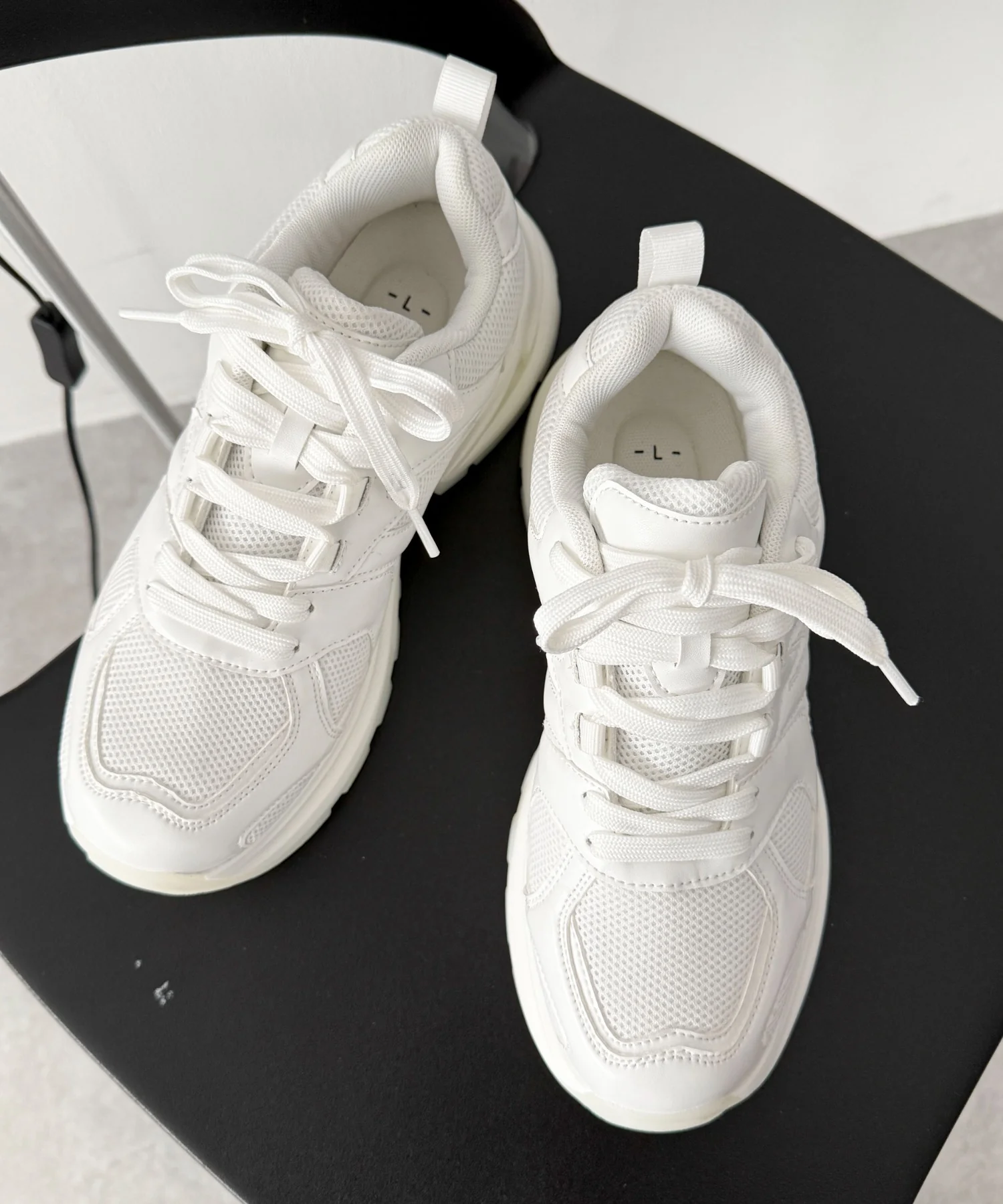 PUメッシュヒールダッドスニーカー - Image 27
