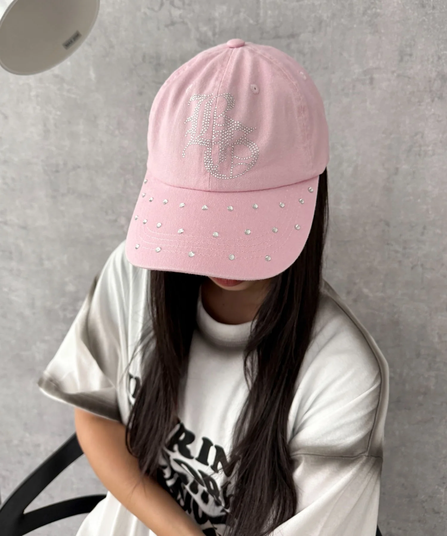 ロゴラインストーンキャップ - Image 5