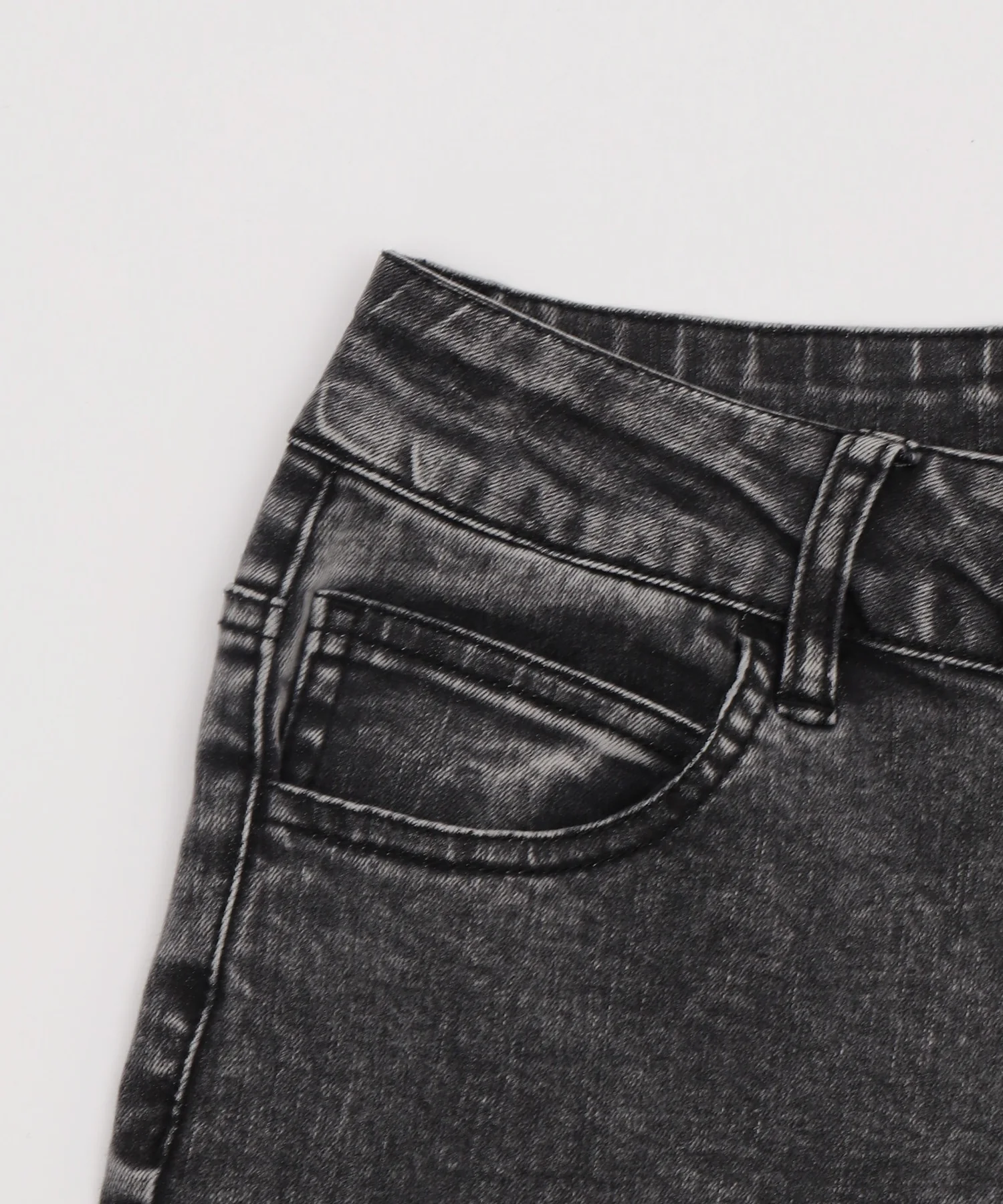 カットアウトリボンストレッチデニムフレアパンツ - Image 22