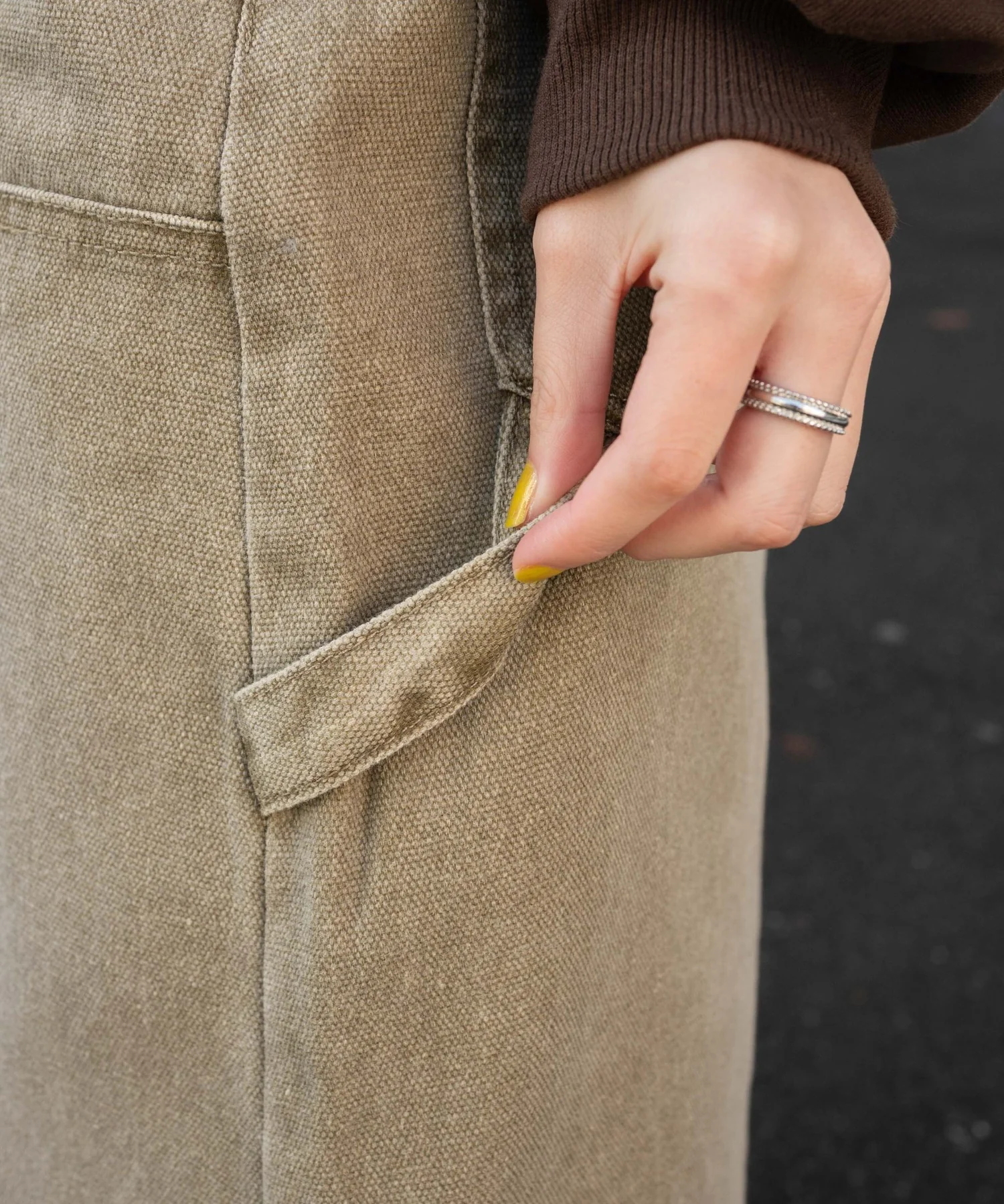 ウエストドロストダブルニーバギーハーフパンツ - Image 10