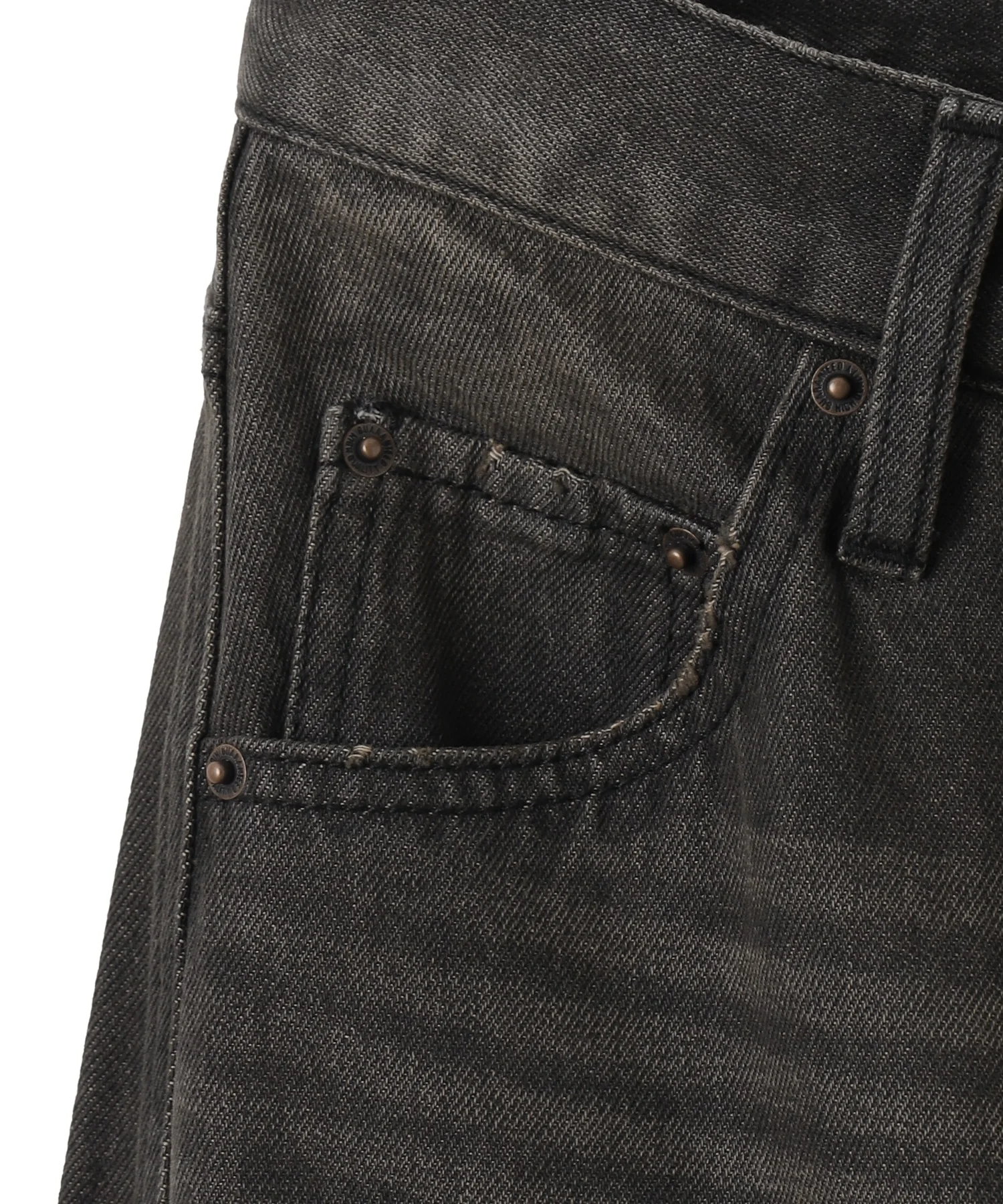ラインストーンストレートデニムパンツ - Image 18