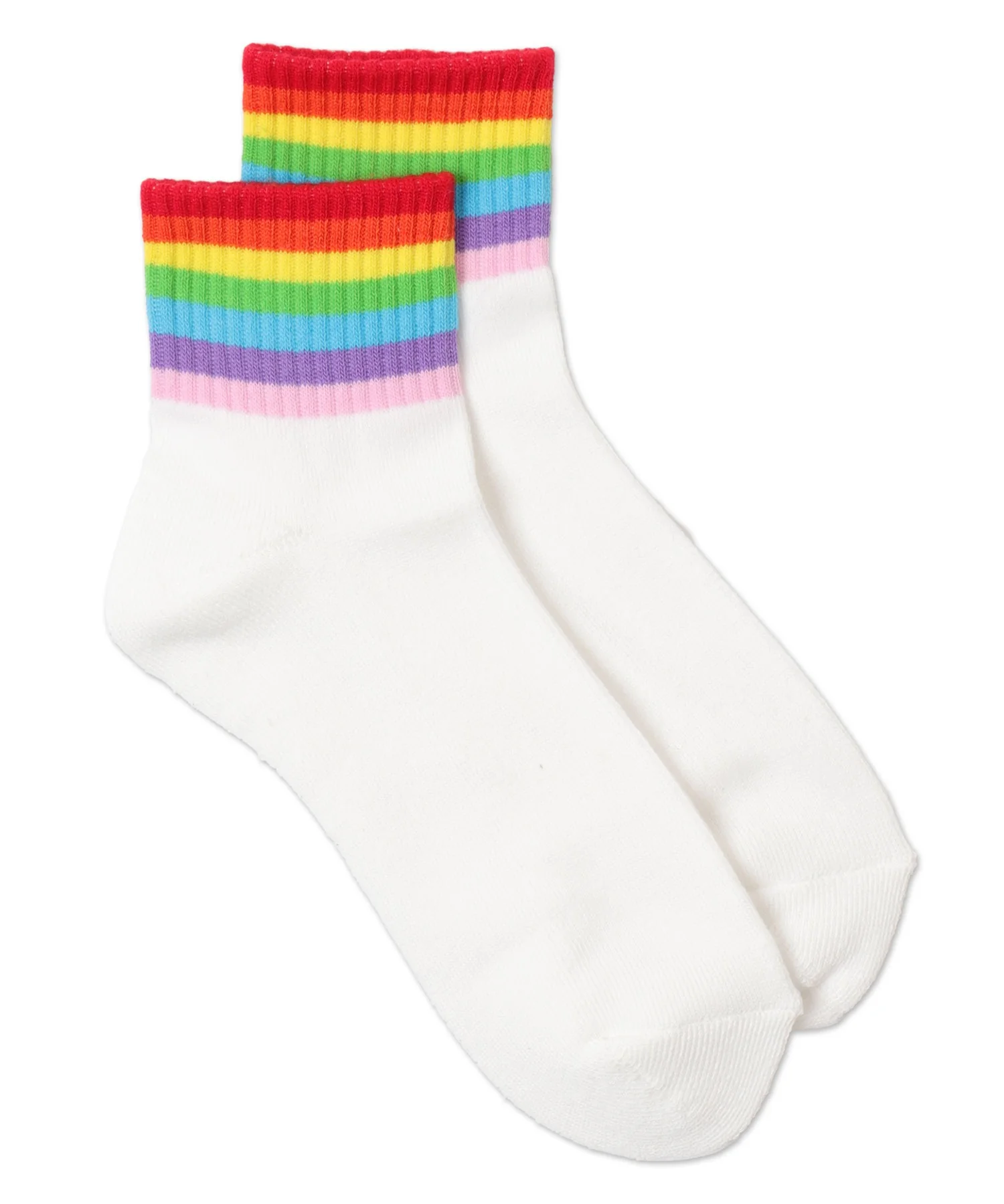 レインボーアンクルパイルソックス(23-25cm) - Image 3