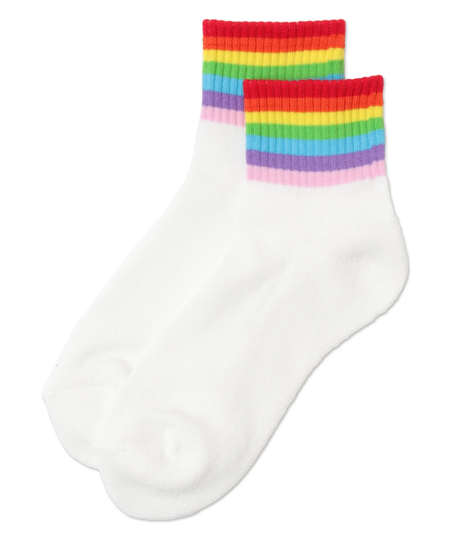 レインボーアンクルパイルソックス(23-25cm) - Image 4