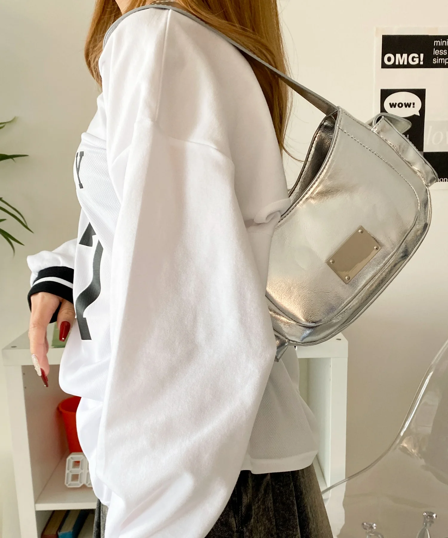 プレートデザインハトメバッグ - Image 13