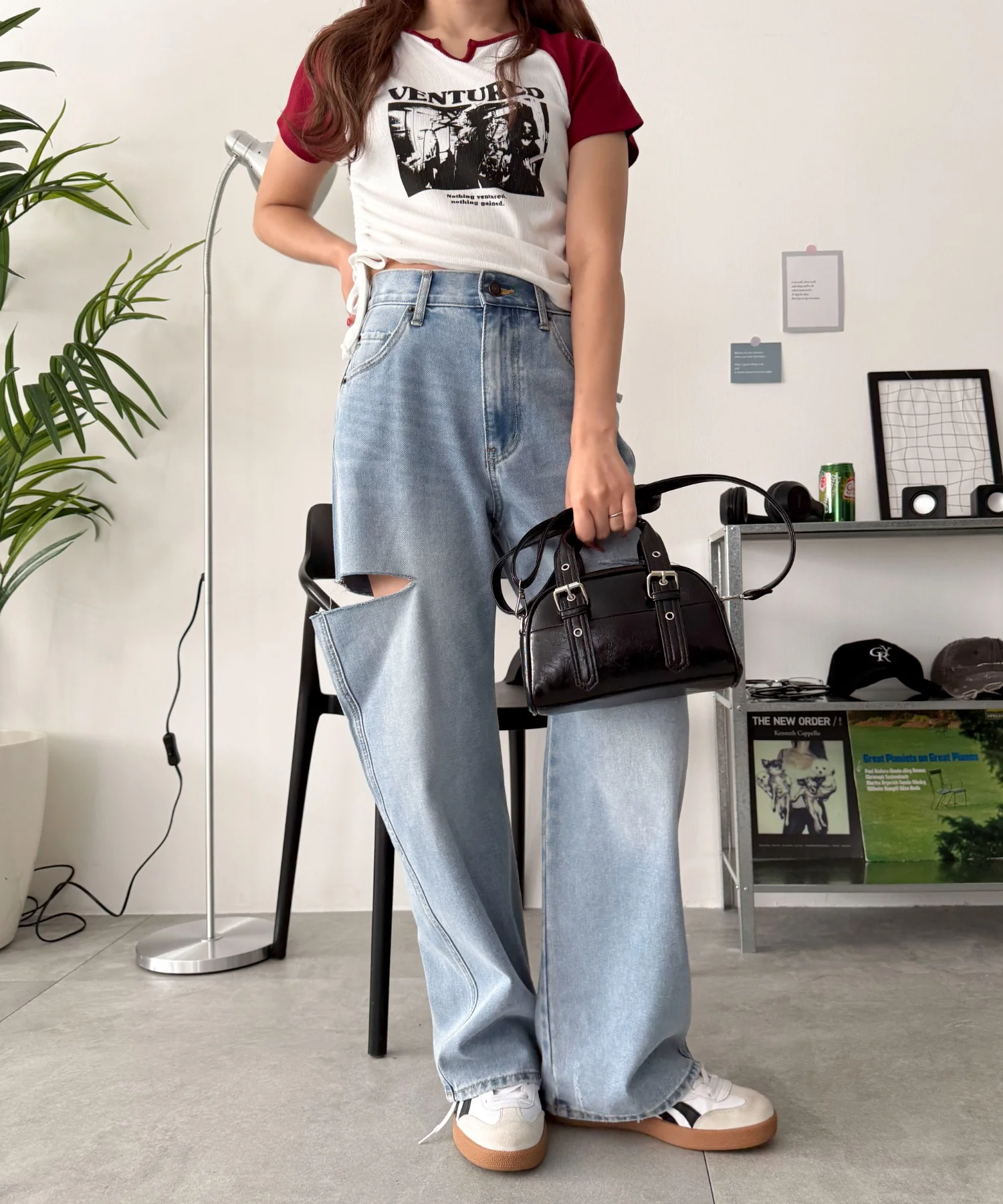 ハトメハンドルミニボストンショルダー - Image 14