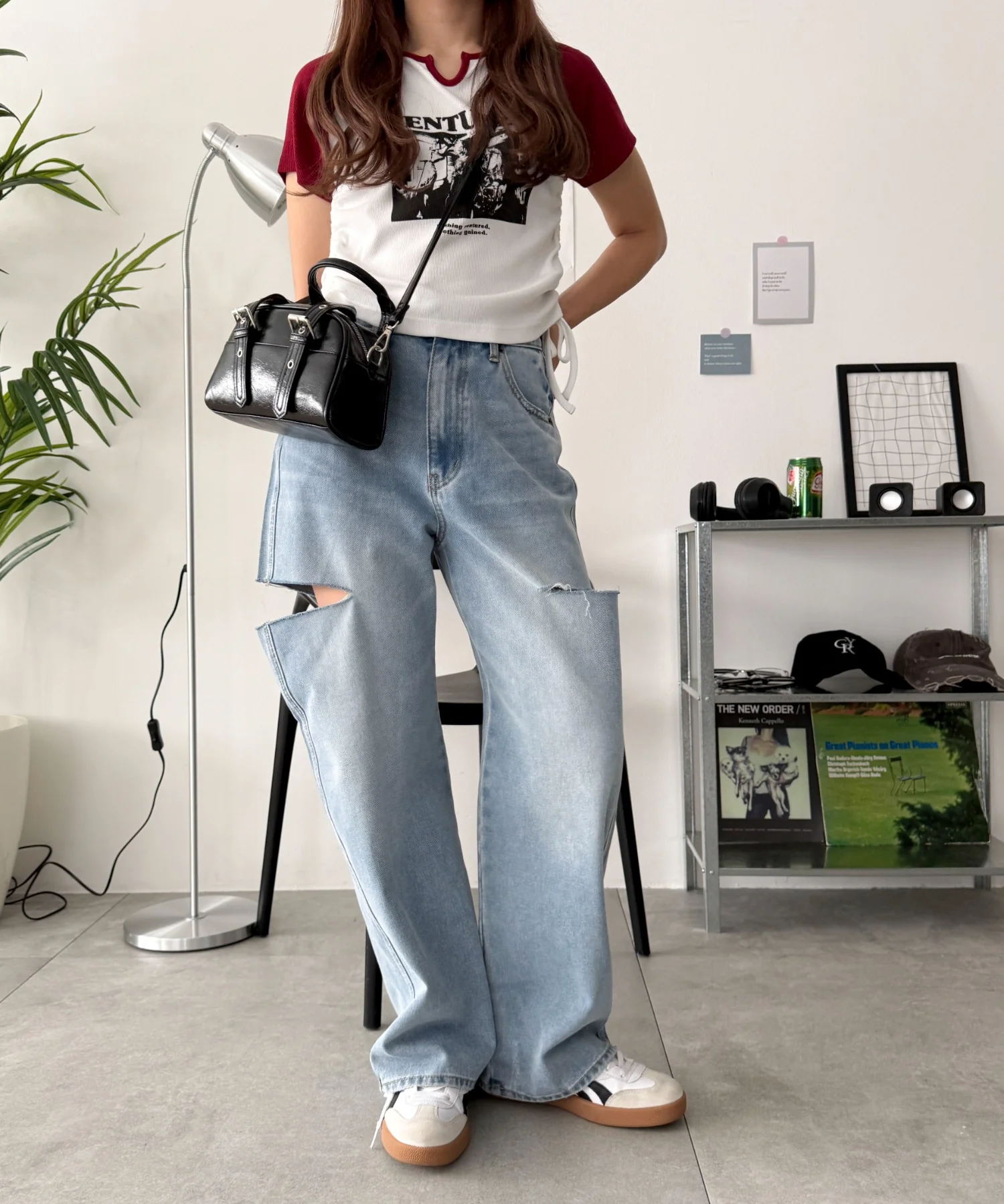 ハトメハンドルミニボストンショルダー - Image 45
