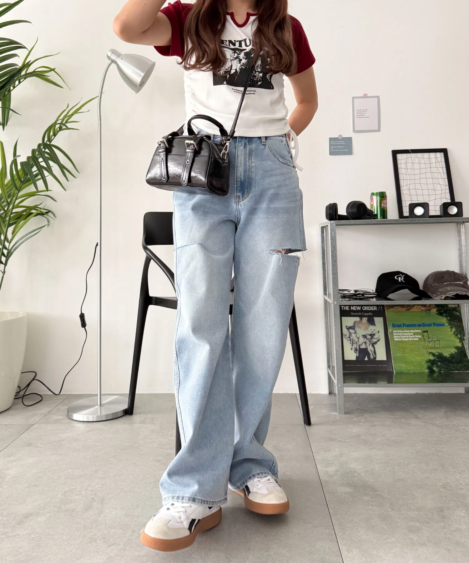 ハトメハンドルミニボストンショルダー - Image 46