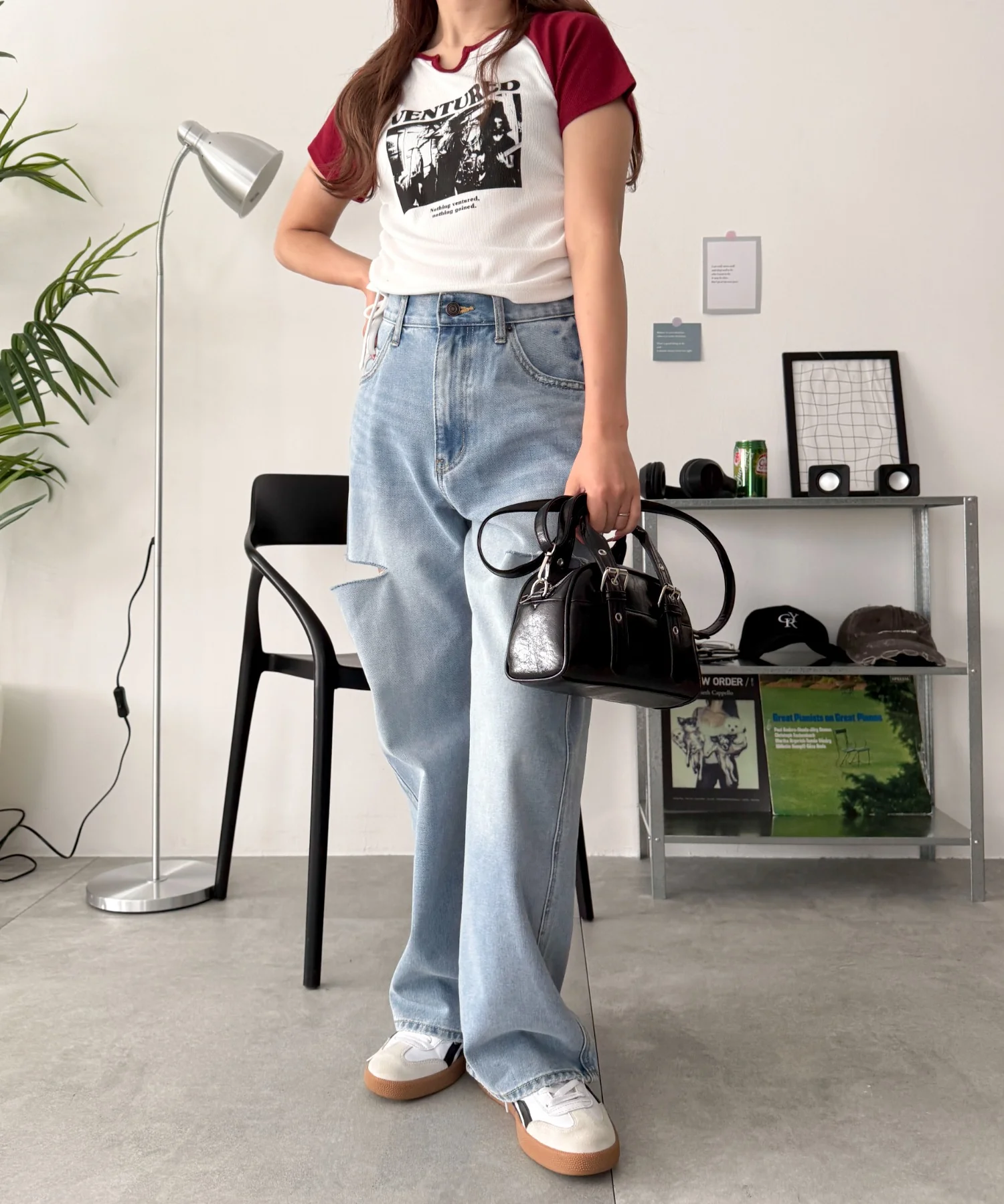 ハトメハンドルミニボストンショルダー - Image 47