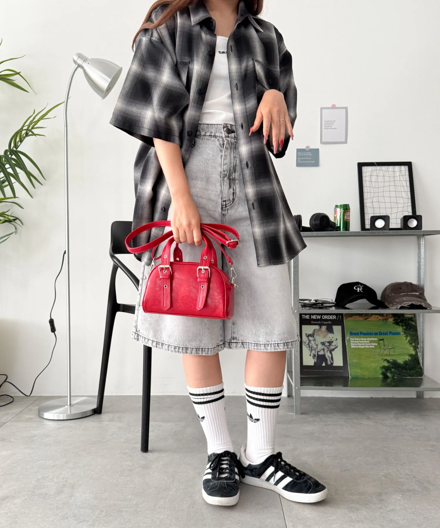 ハトメハンドルミニボストンショルダー - Image 51