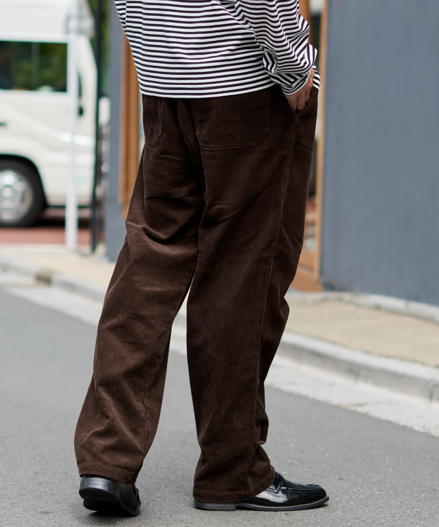 コーデュロイイージーストレートパンツ - Image 12