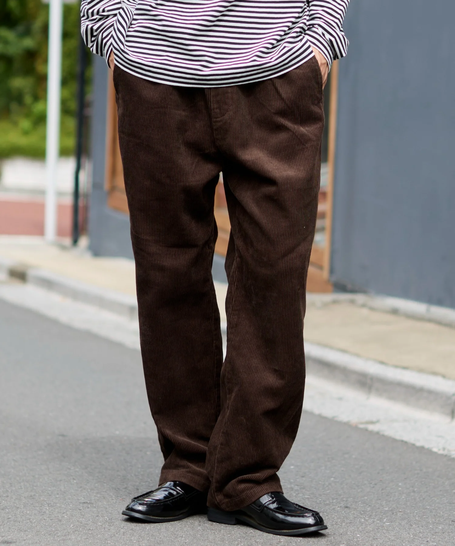 コーデュロイイージーストレートパンツ - Image 2