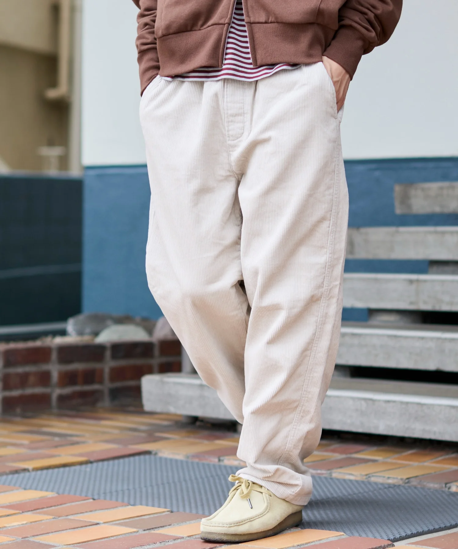 コーデュロイイージーストレートパンツ - Image 21