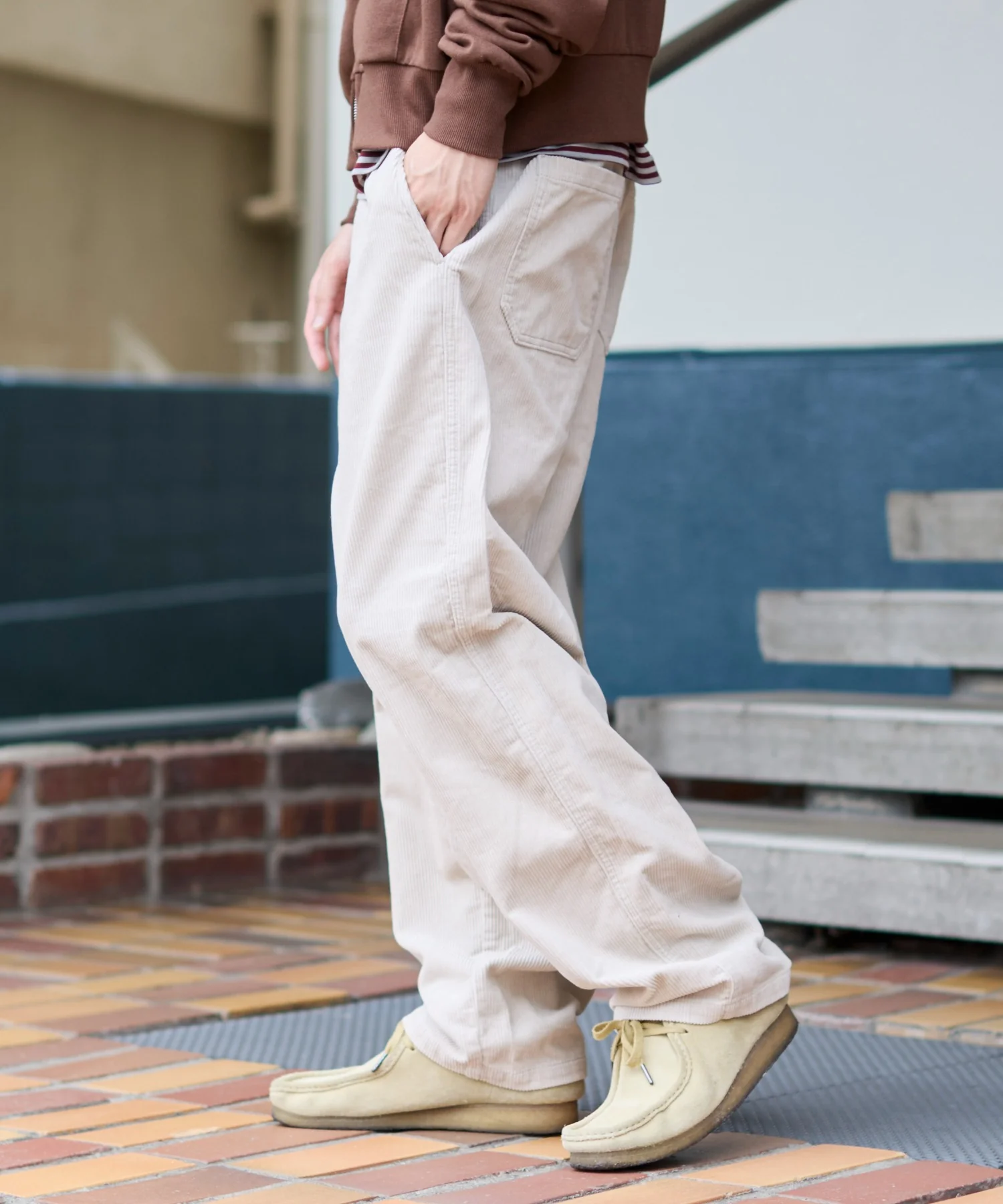 コーデュロイイージーストレートパンツ - Image 22