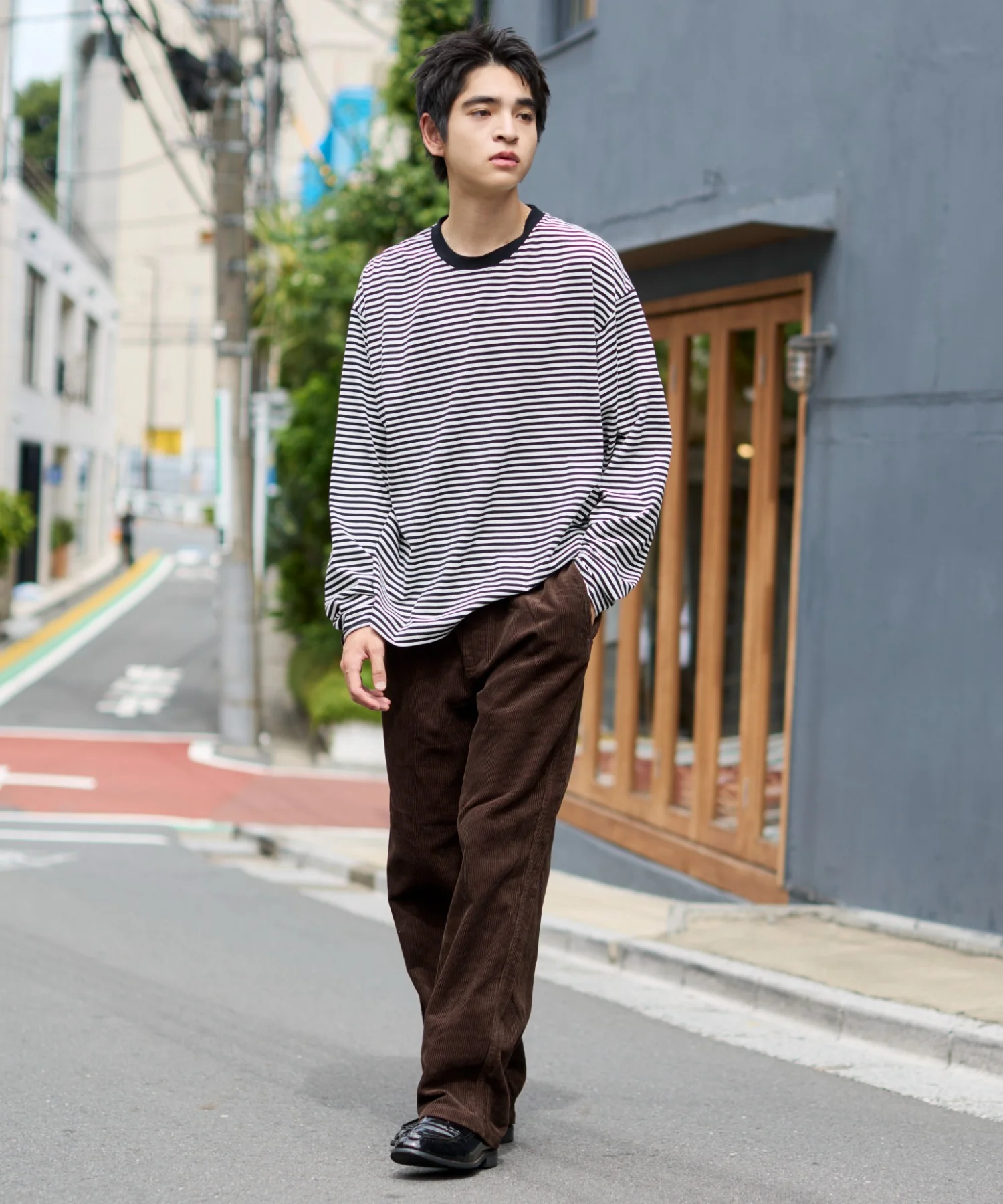 コーデュロイイージーストレートパンツ - Image 4