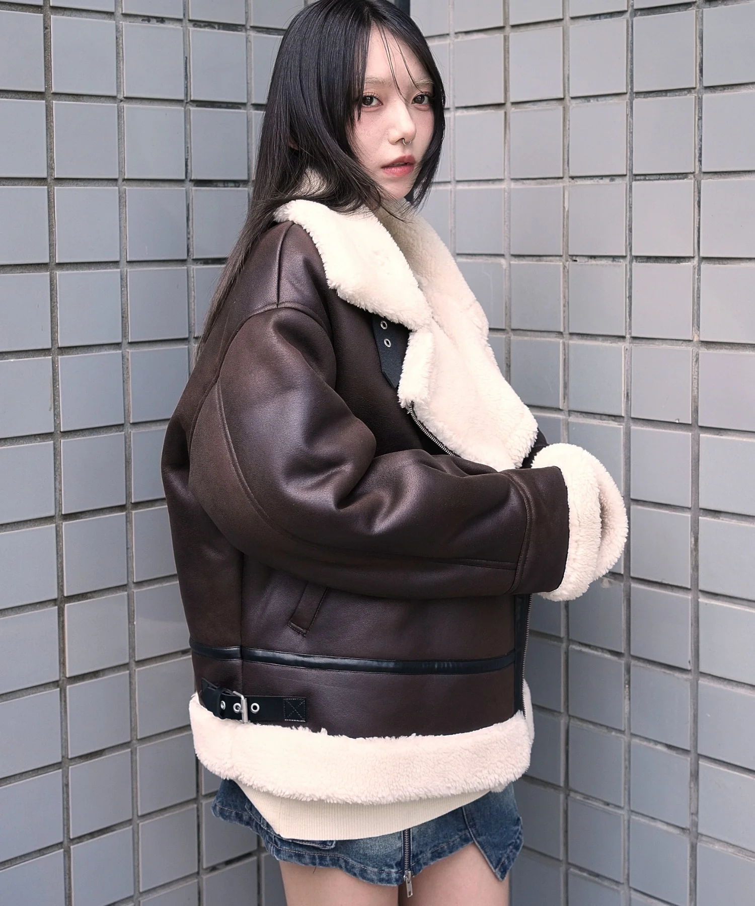 フェイクムートンボアジャケット - Image 10