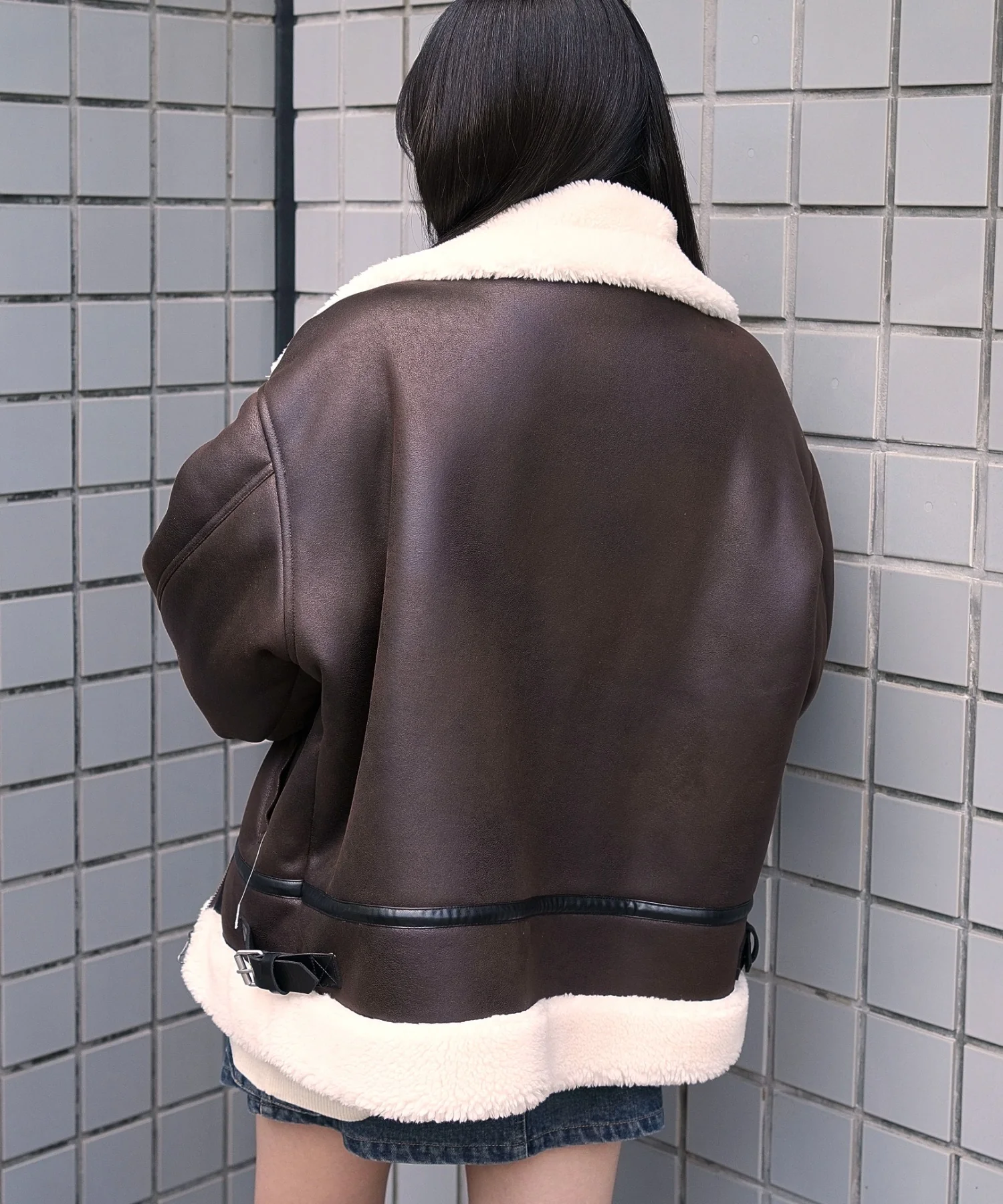 フェイクムートンボアジャケット - Image 15