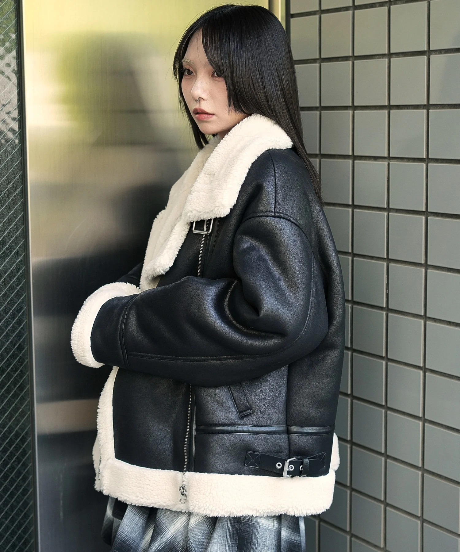 フェイクムートンボアジャケット - Image 19