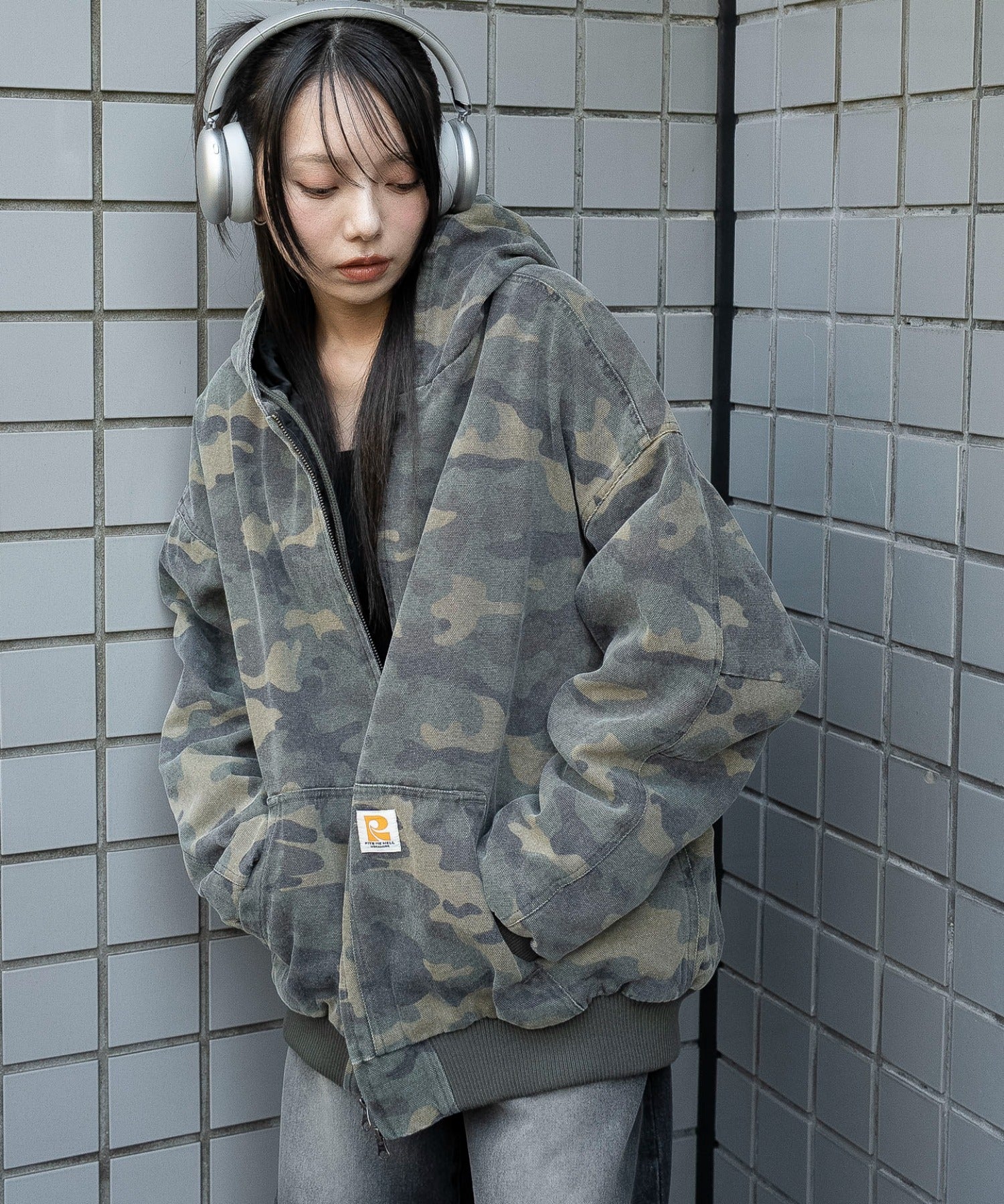 ワーカーズキルトフードブルゾン - Image 16