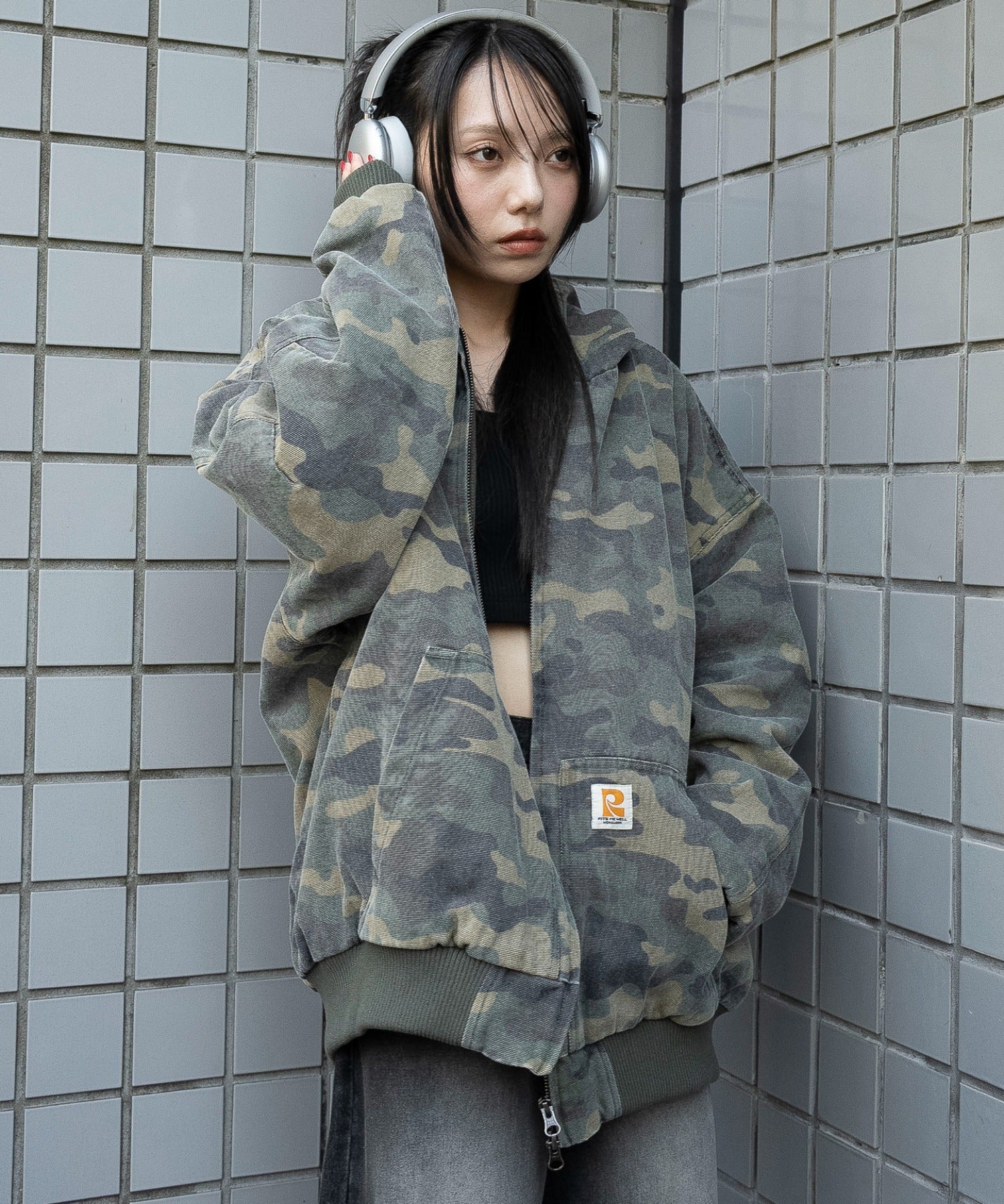 ワーカーズキルトフードブルゾン - Image 17