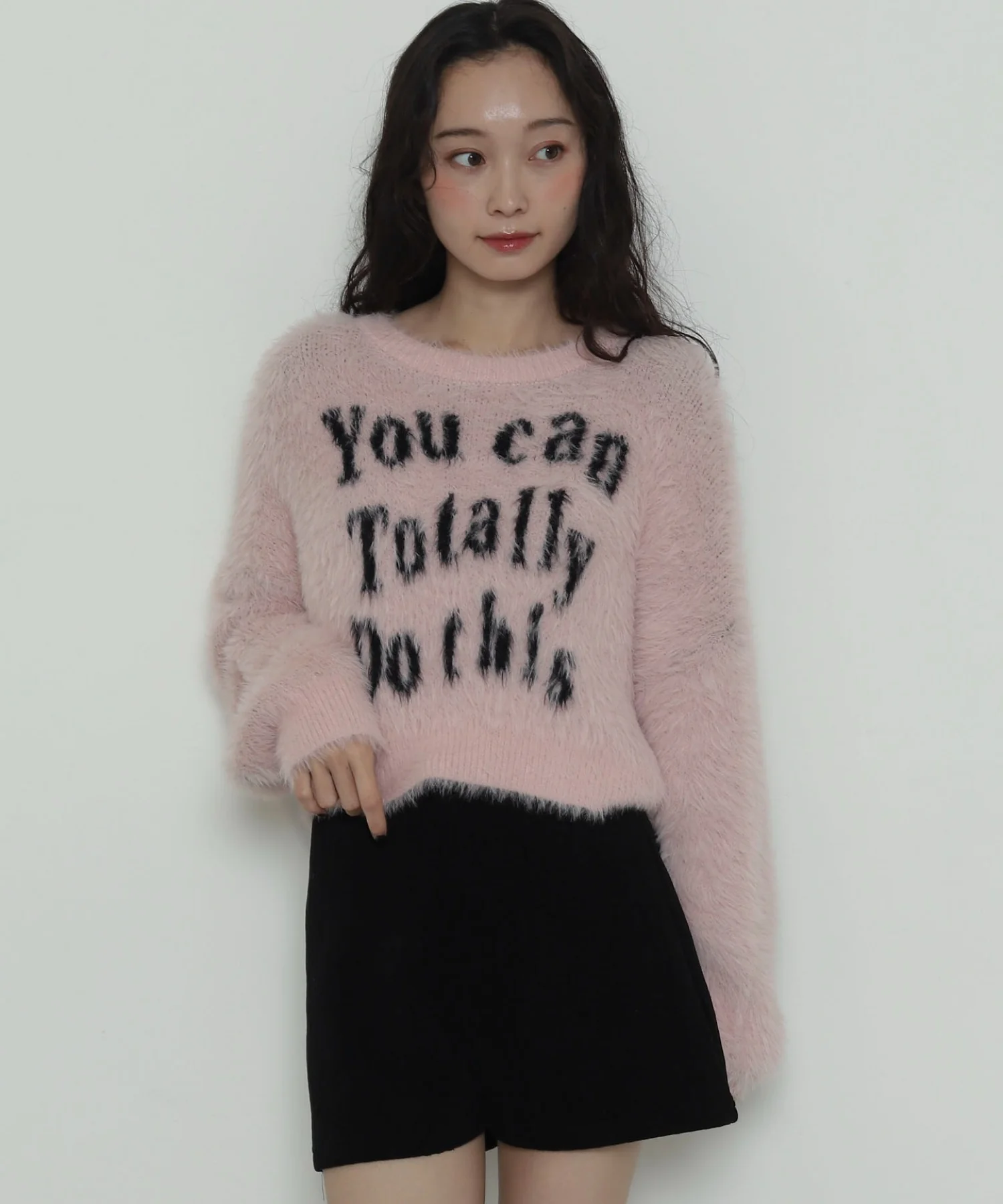 ロゴシャギーショートニット - Image 15
