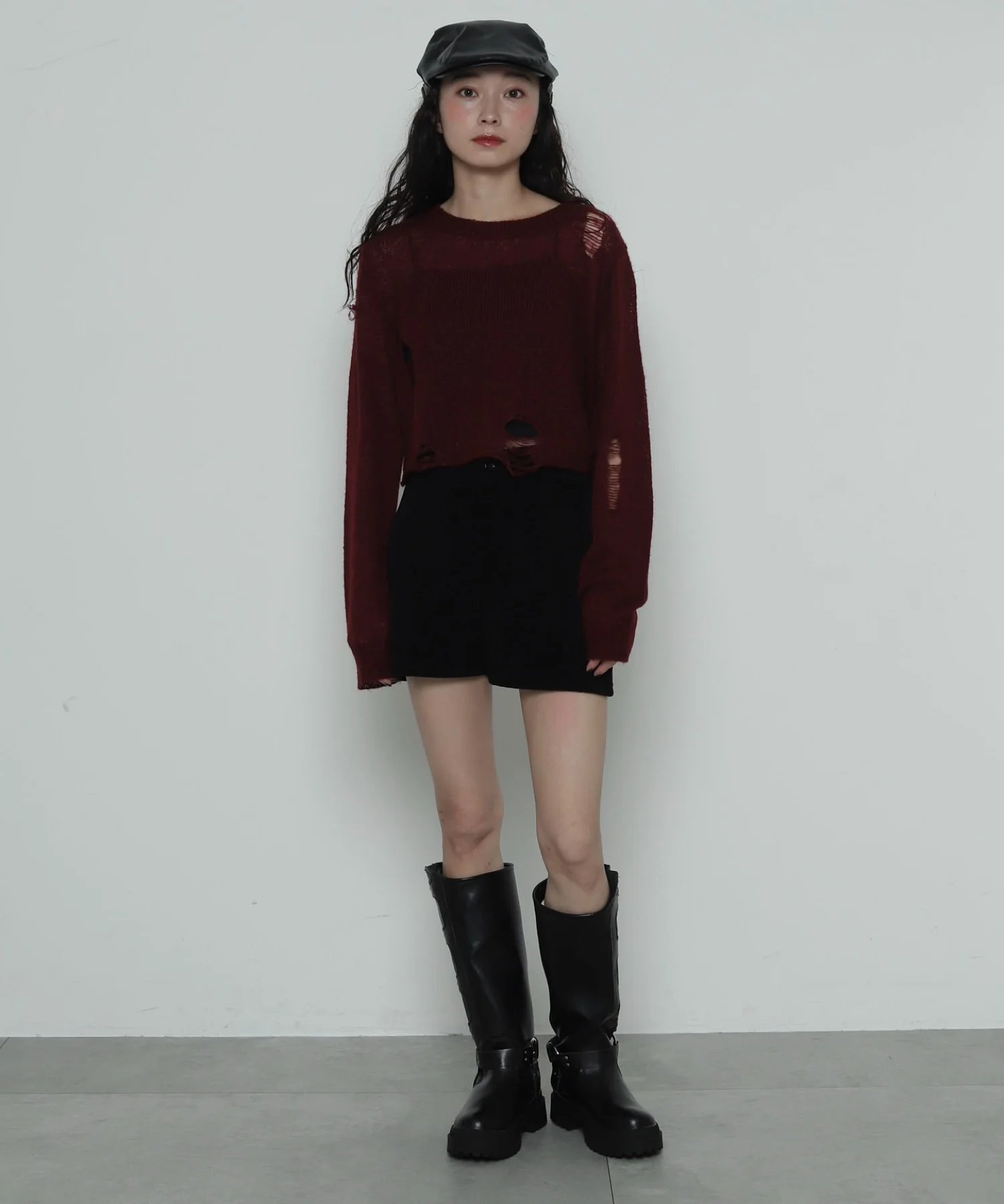 ジャガードハイウエストタイトショートパンツ - Image 10