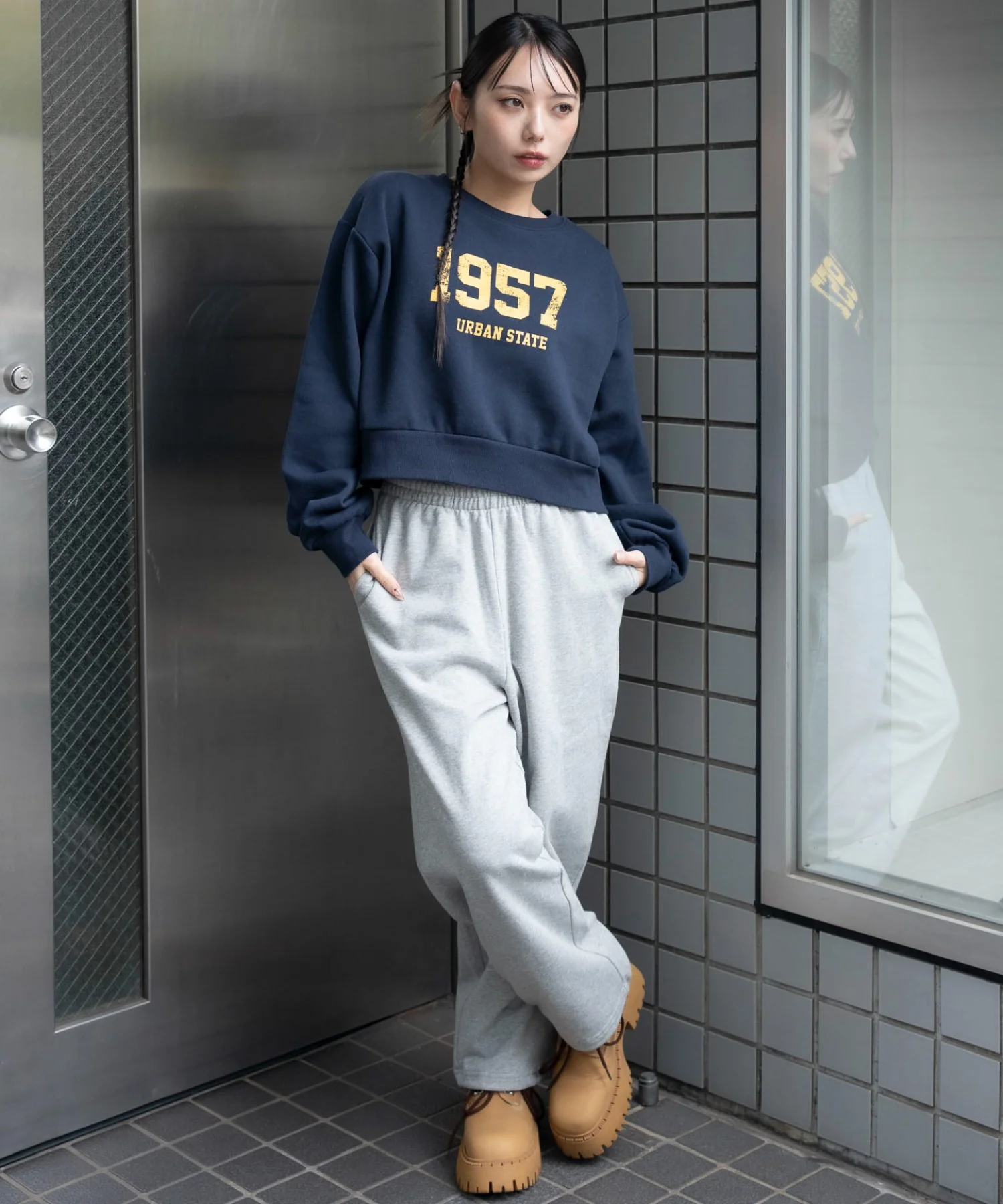 裏起毛グラフィックスウェット - Image 12