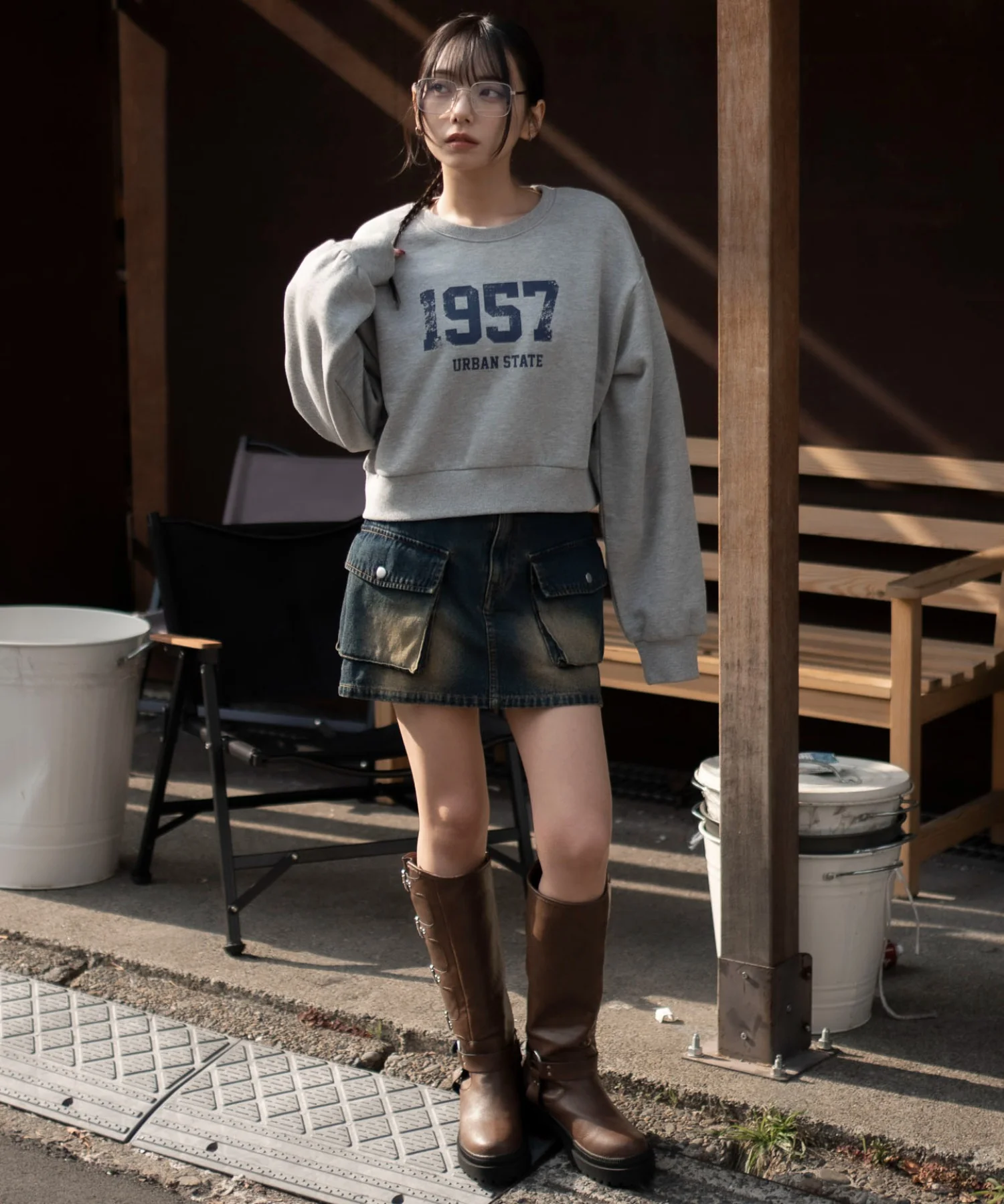 裏起毛グラフィックスウェット - Image 16
