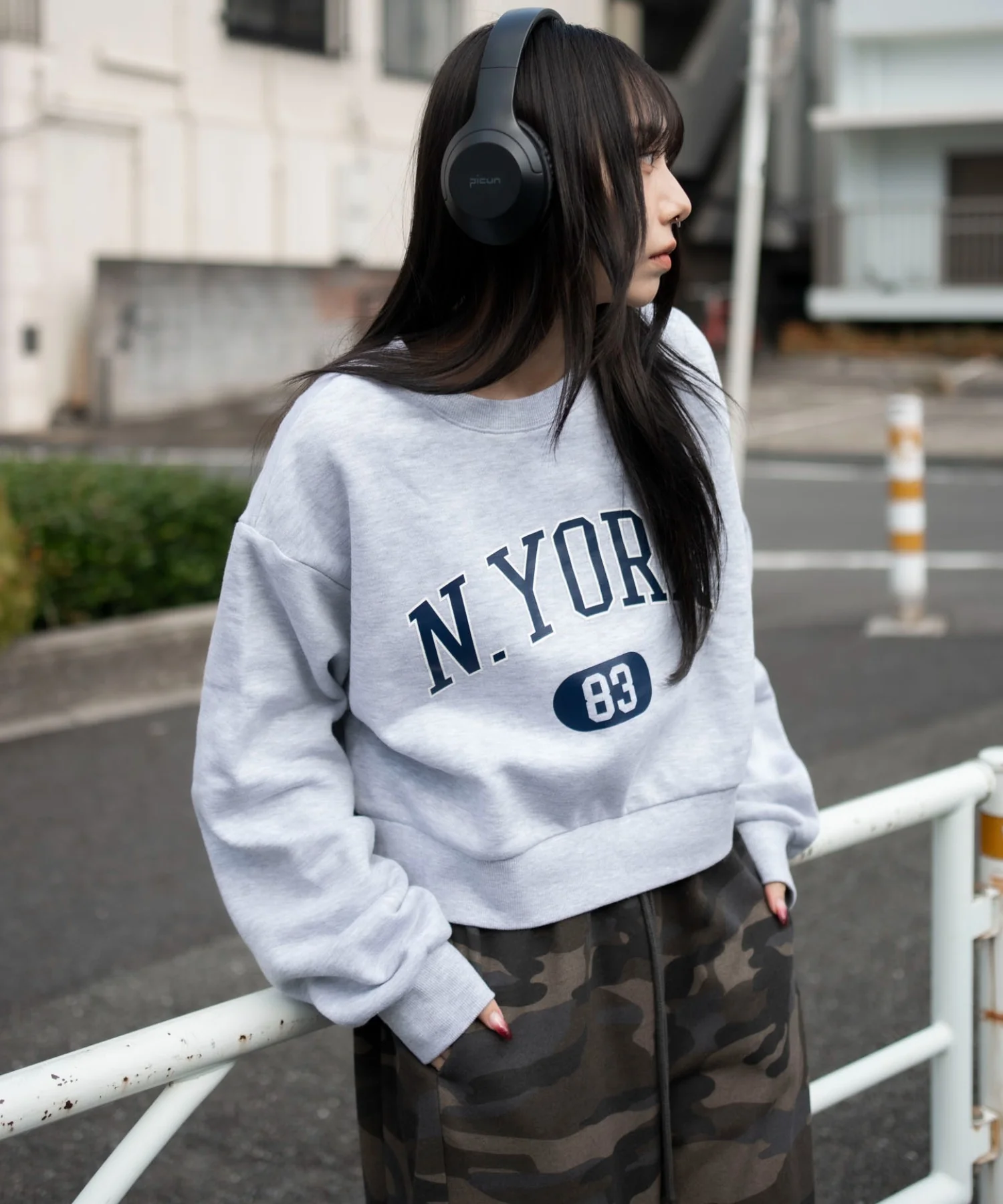 裏起毛グラフィックスウェット - Image 3