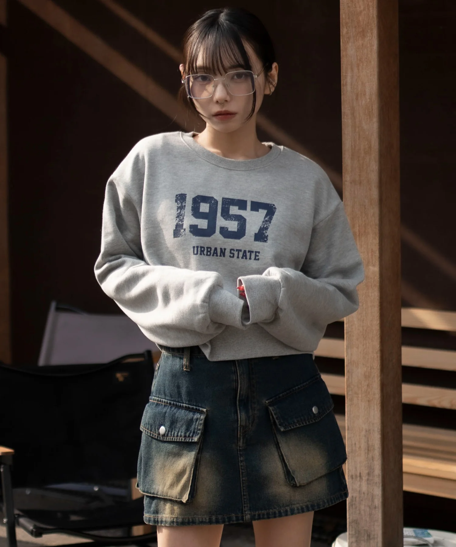 裏起毛グラフィックスウェット - Image 4