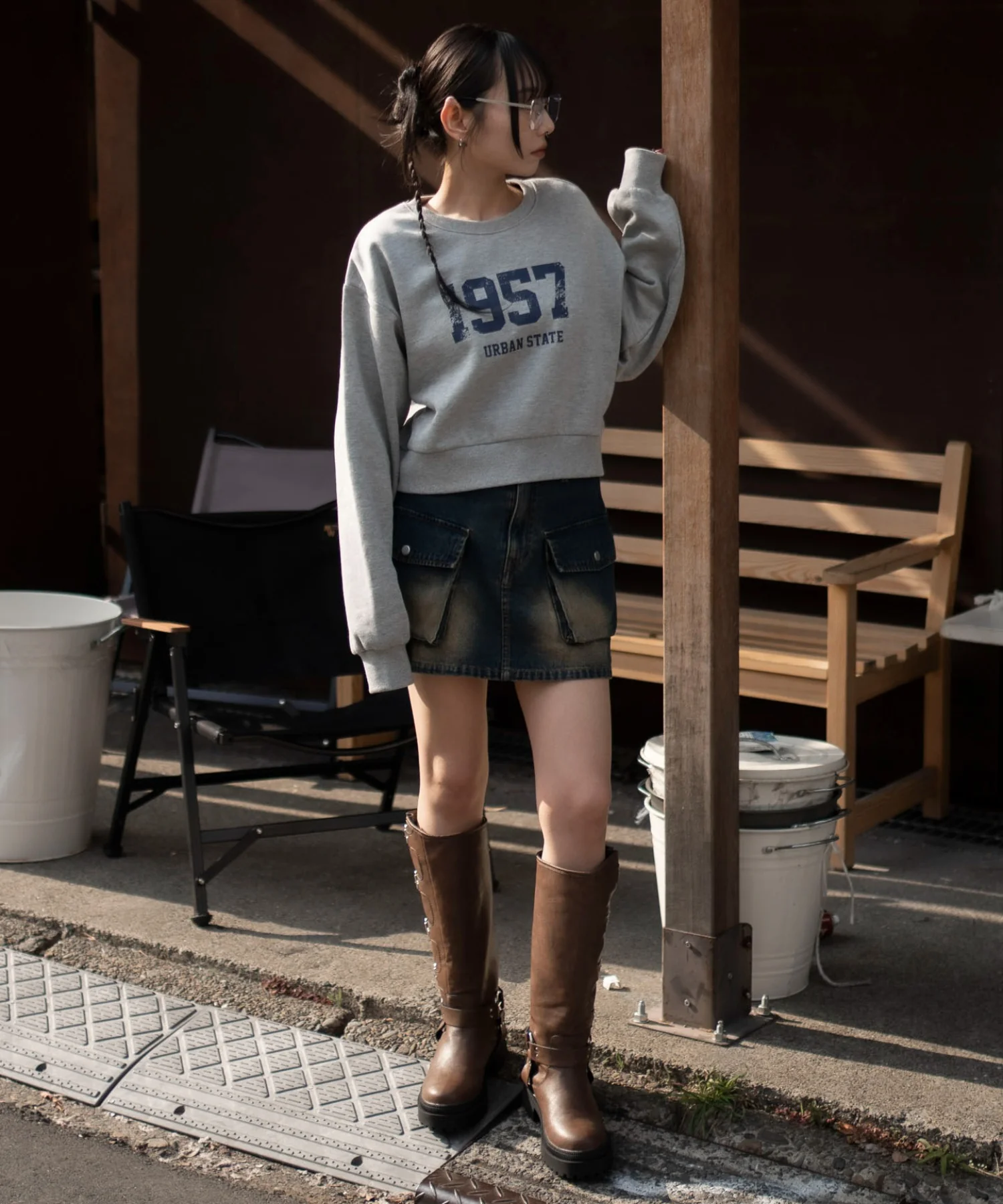 裏起毛グラフィックスウェット - Image 41