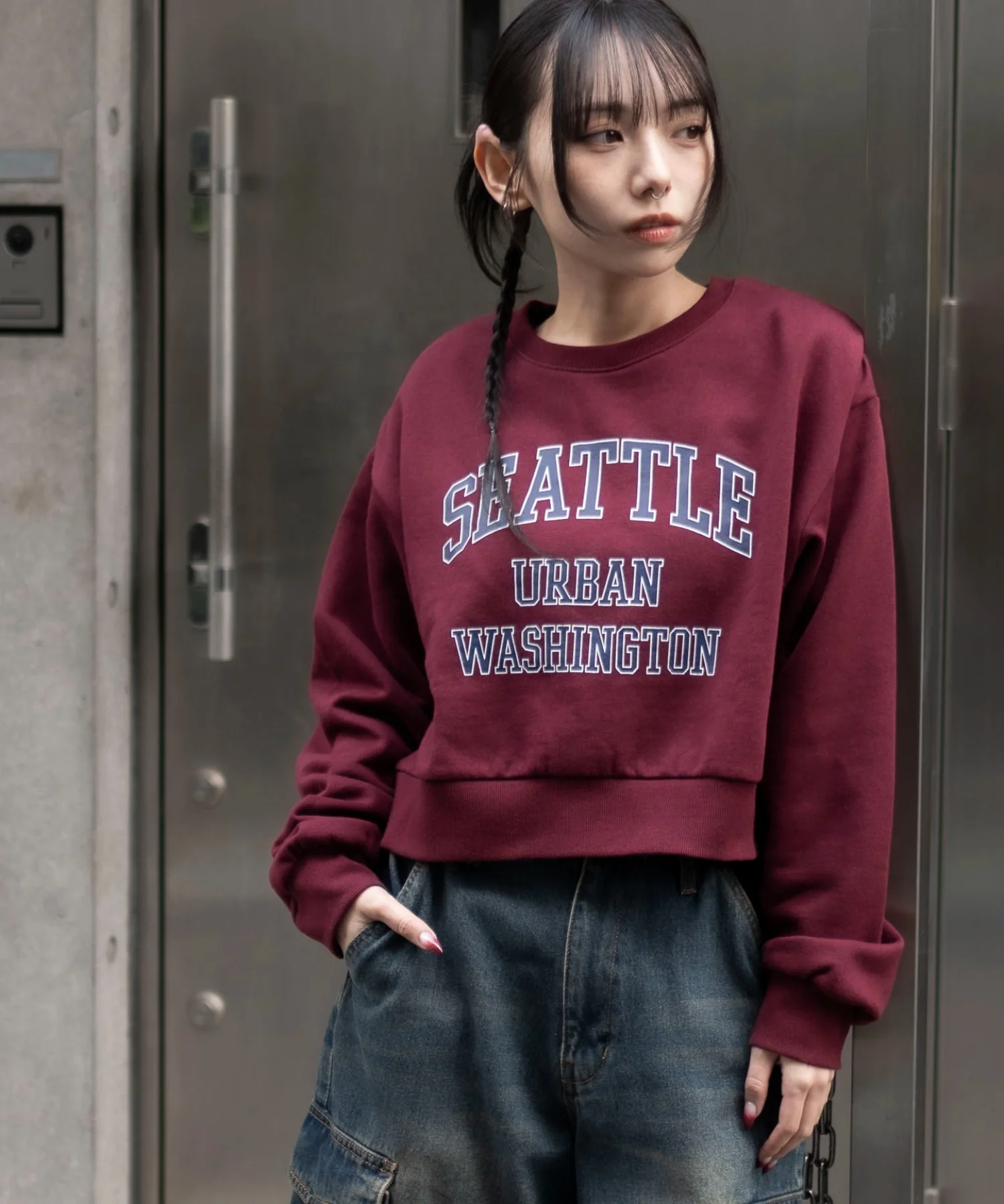 裏起毛グラフィックスウェット - Image 6